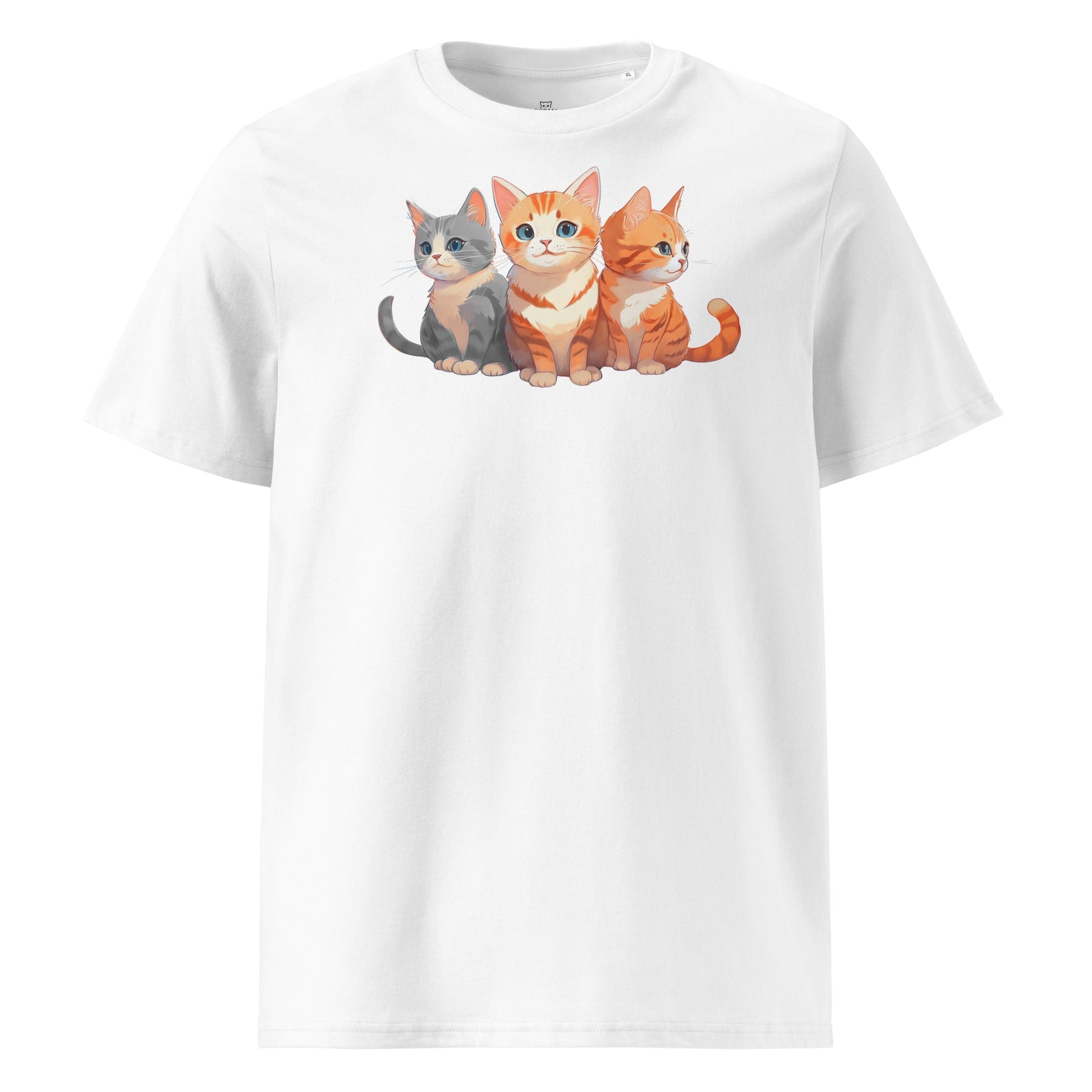3 Cute Cats | organic cotton t-shirt - Gorma & Friends