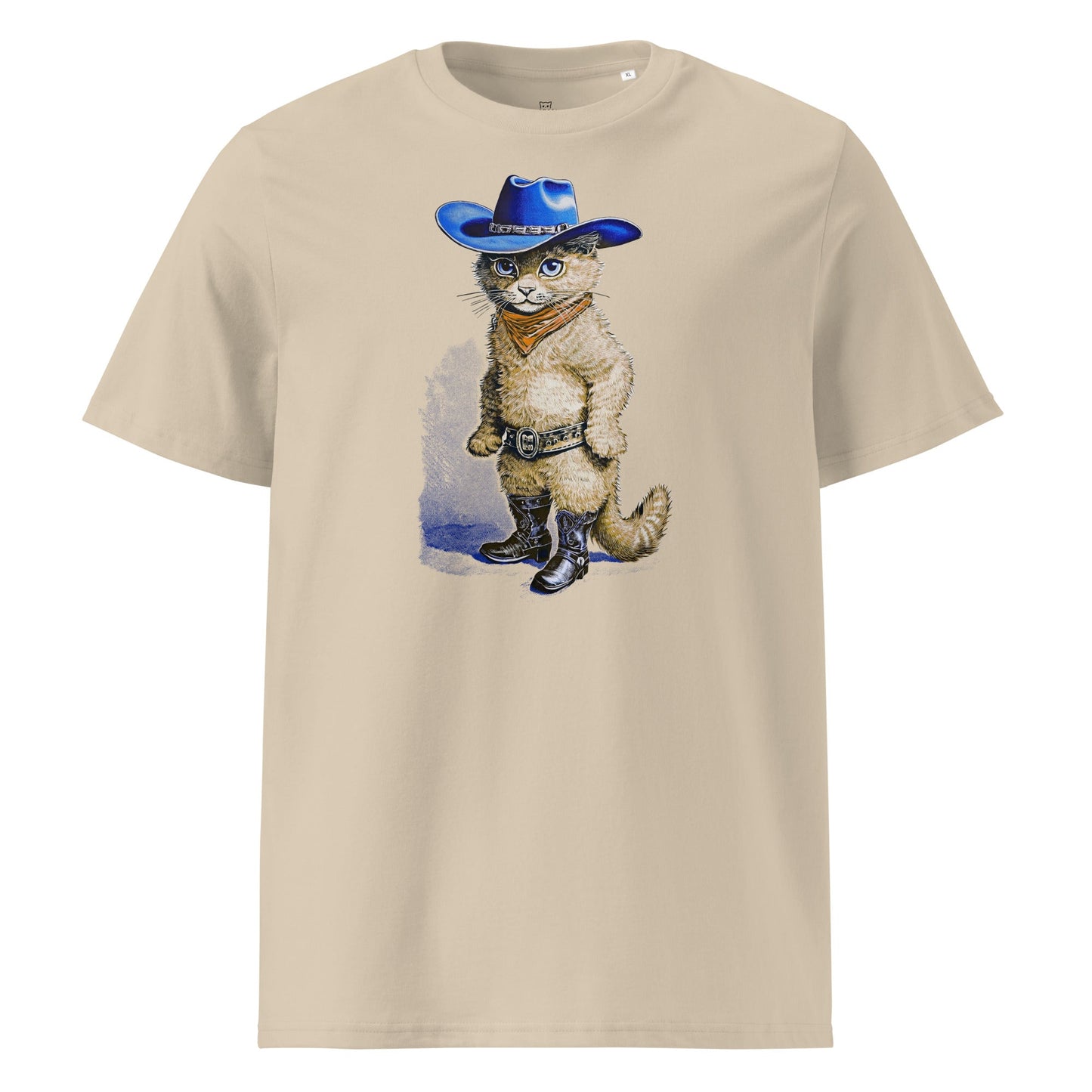 Cowboy Cat | organic cotton t-shirt - Gorma & Friends