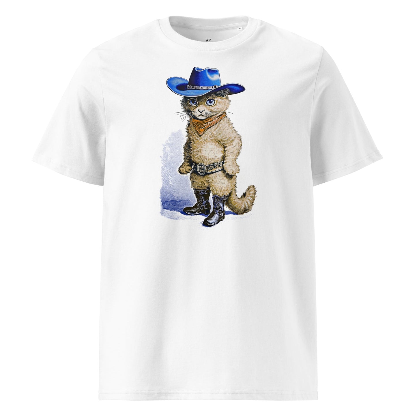 Cowboy Cat | organic cotton t-shirt - Gorma & Friends