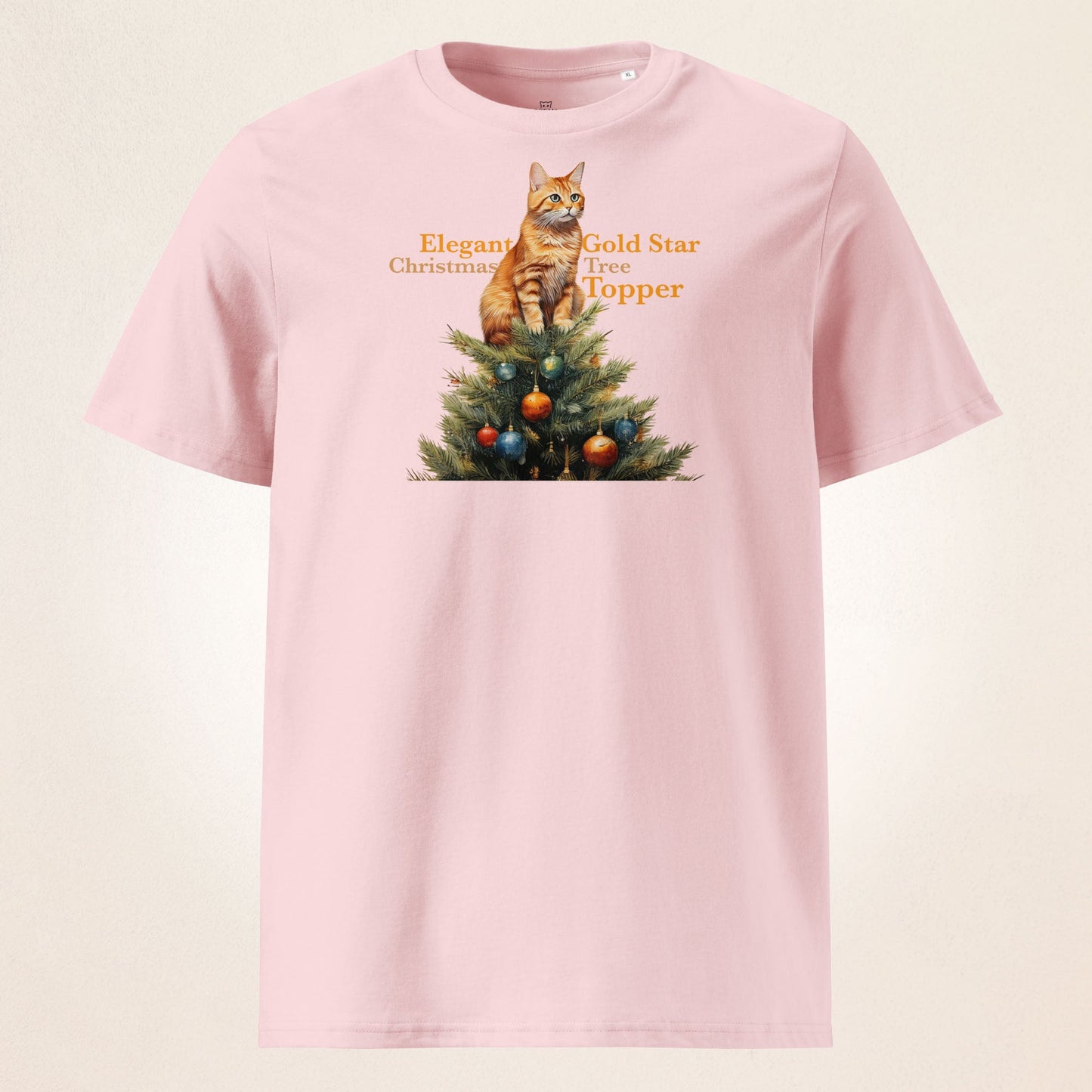Elegant Gold Star Christmas Tree Topper | organic cotton t-shirt - Gorma & Friends