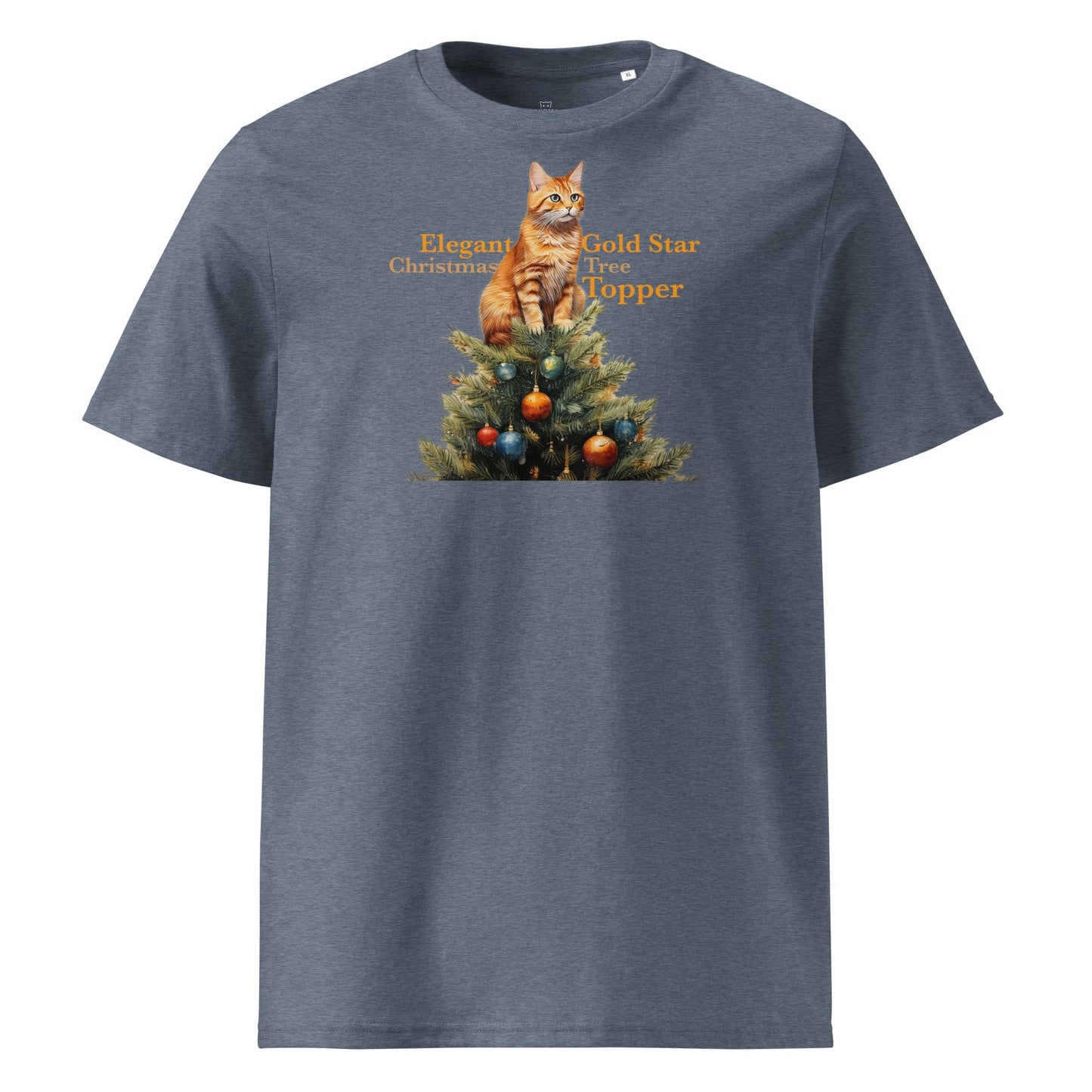 Elegant Gold Star Christmas Tree Topper | organic cotton t-shirt - Gorma & Friends