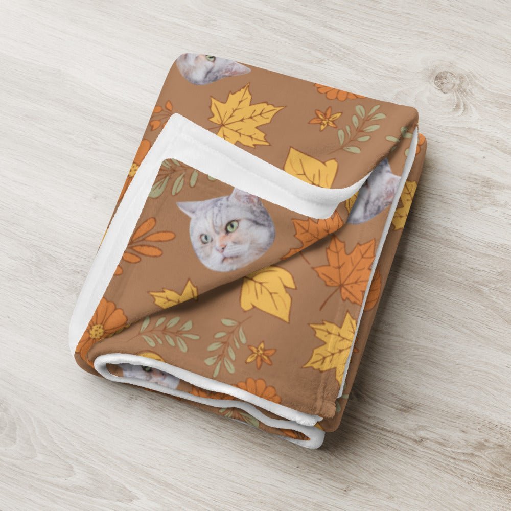 Furry Friend Blanket: Customized Pet Portrait - Autumn Color | 個人化寵物毛氈(秋色) - Gorma & Friends