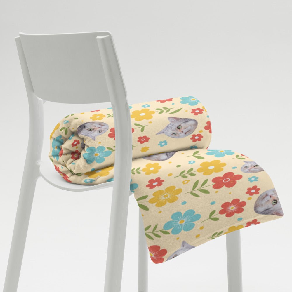 Furry Friend Blanket: Customized Pet Portrait - Summer Color | 個人化寵物毛氈(夏色) - Gorma & Friends