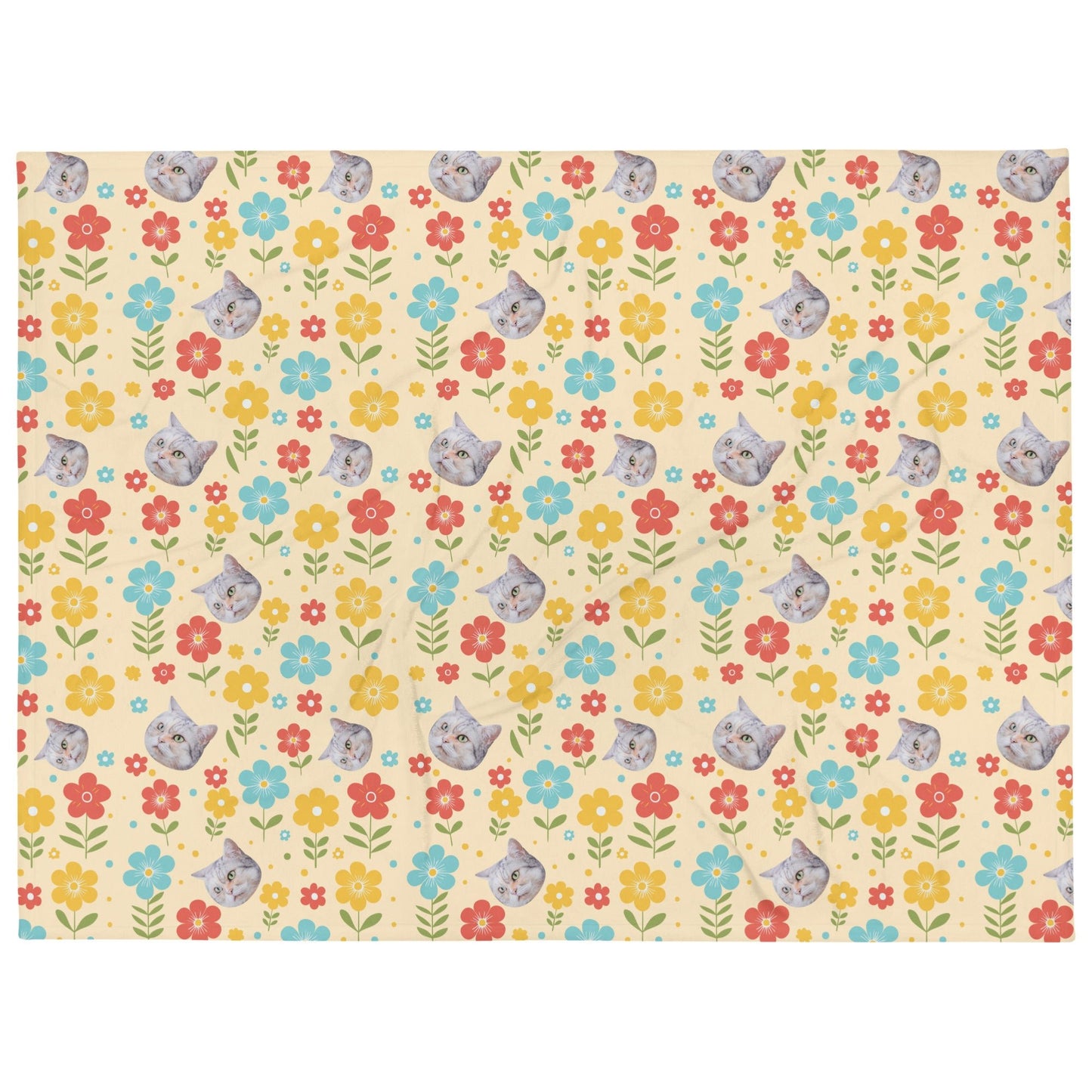 Furry Friend Blanket: Customized Pet Portrait - Summer Color | 個人化寵物毛氈(夏色) - Gorma & Friends