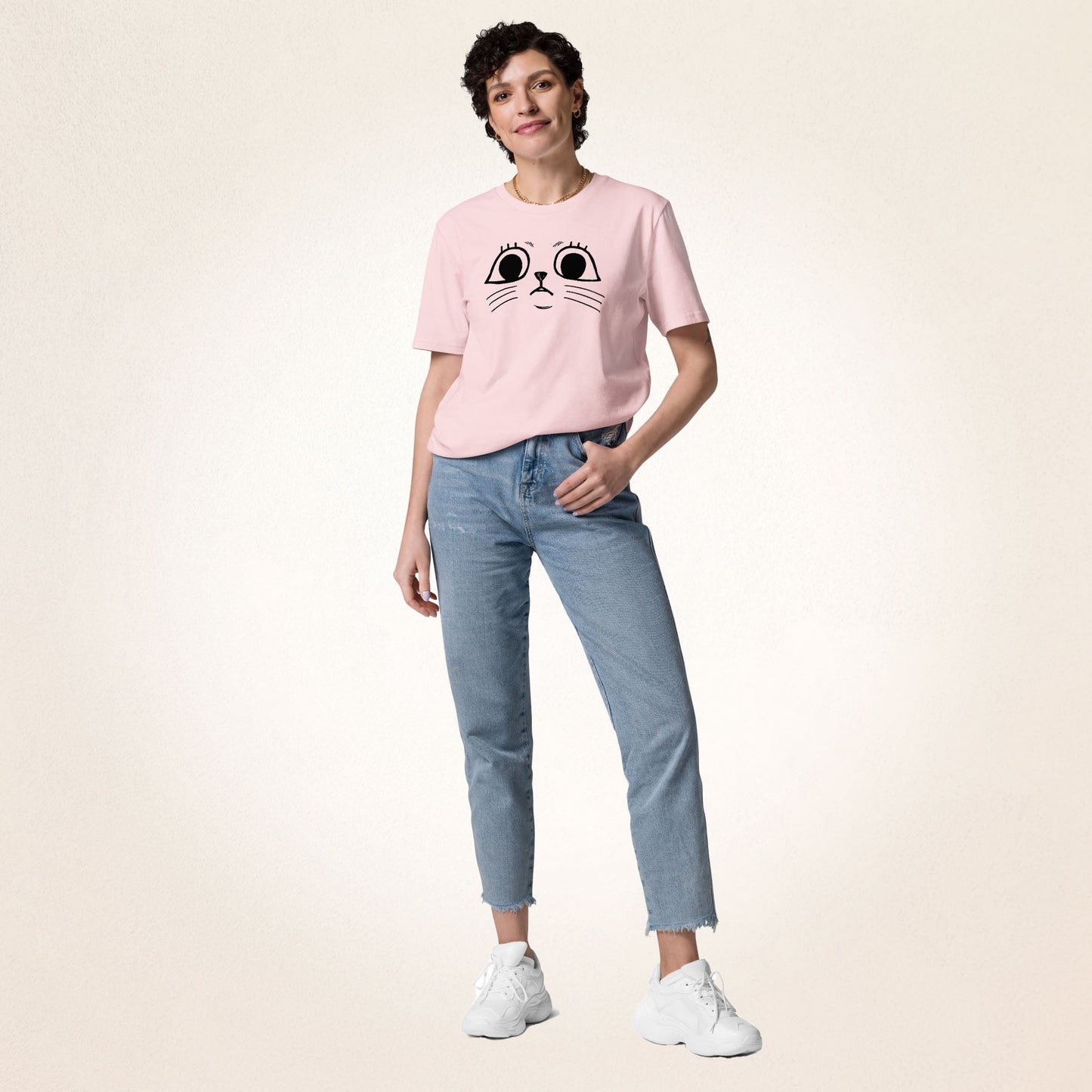 Grumpy Face | organic cotton t-shirt - Gorma & Friends