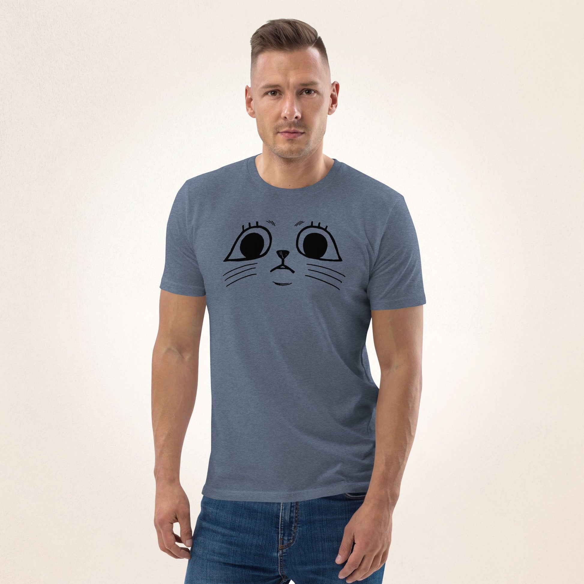 Grumpy Face | organic cotton t-shirt - Gorma & Friends