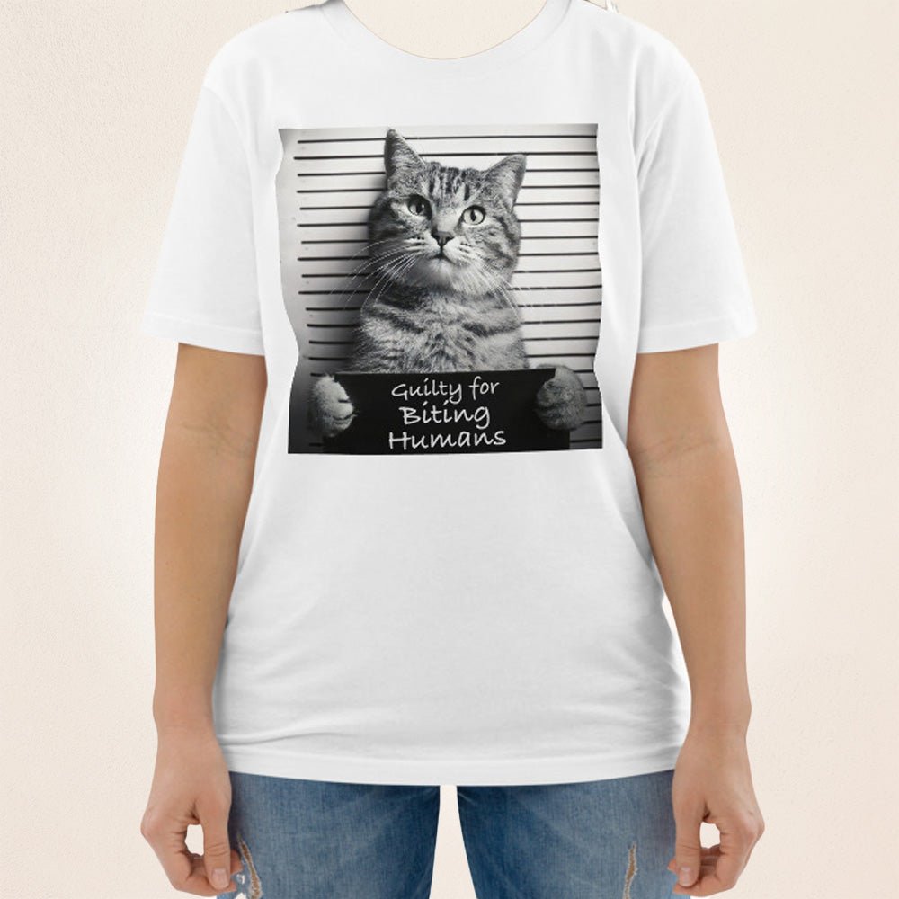 Guilty for Biting Humans | organic cotton t-shirt - Gorma & Friends