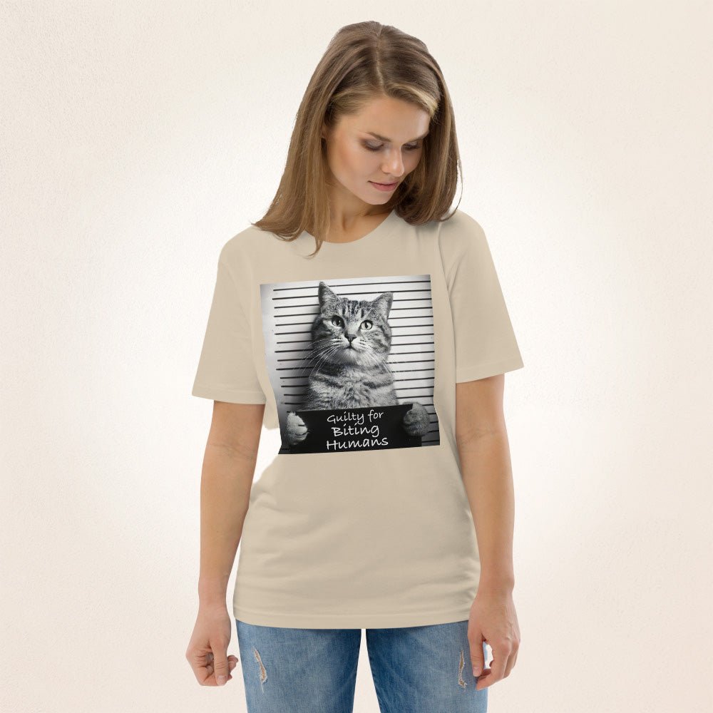Guilty for Biting Humans | organic cotton t-shirt - Gorma & Friends