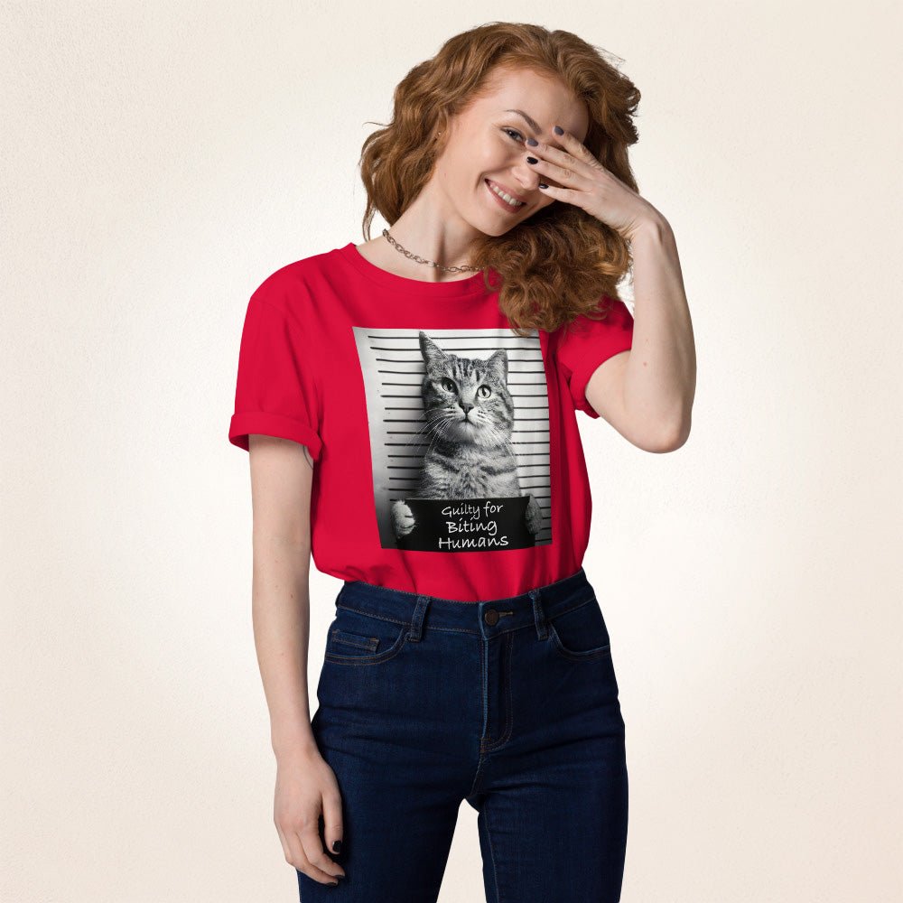 Guilty for Biting Humans | organic cotton t-shirt - Gorma & Friends