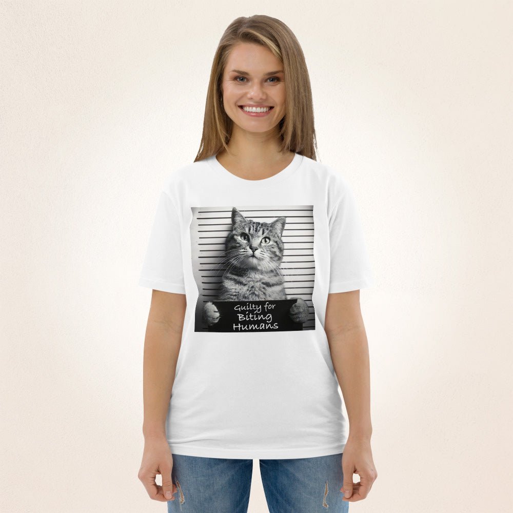 Guilty for Biting Humans | organic cotton t-shirt - Gorma & Friends