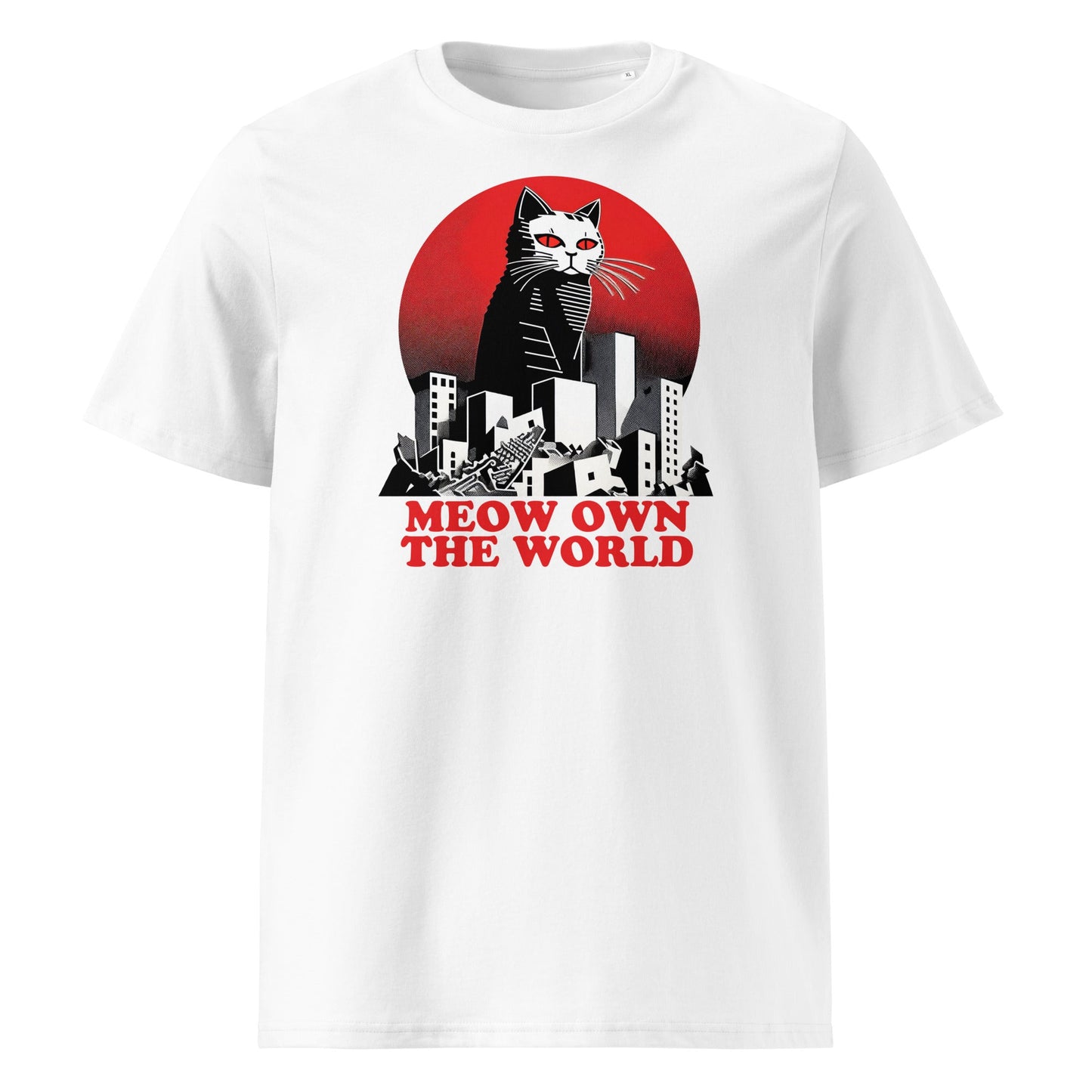 Meow Own The World | organic cotton t-shirt - Gorma & Friends