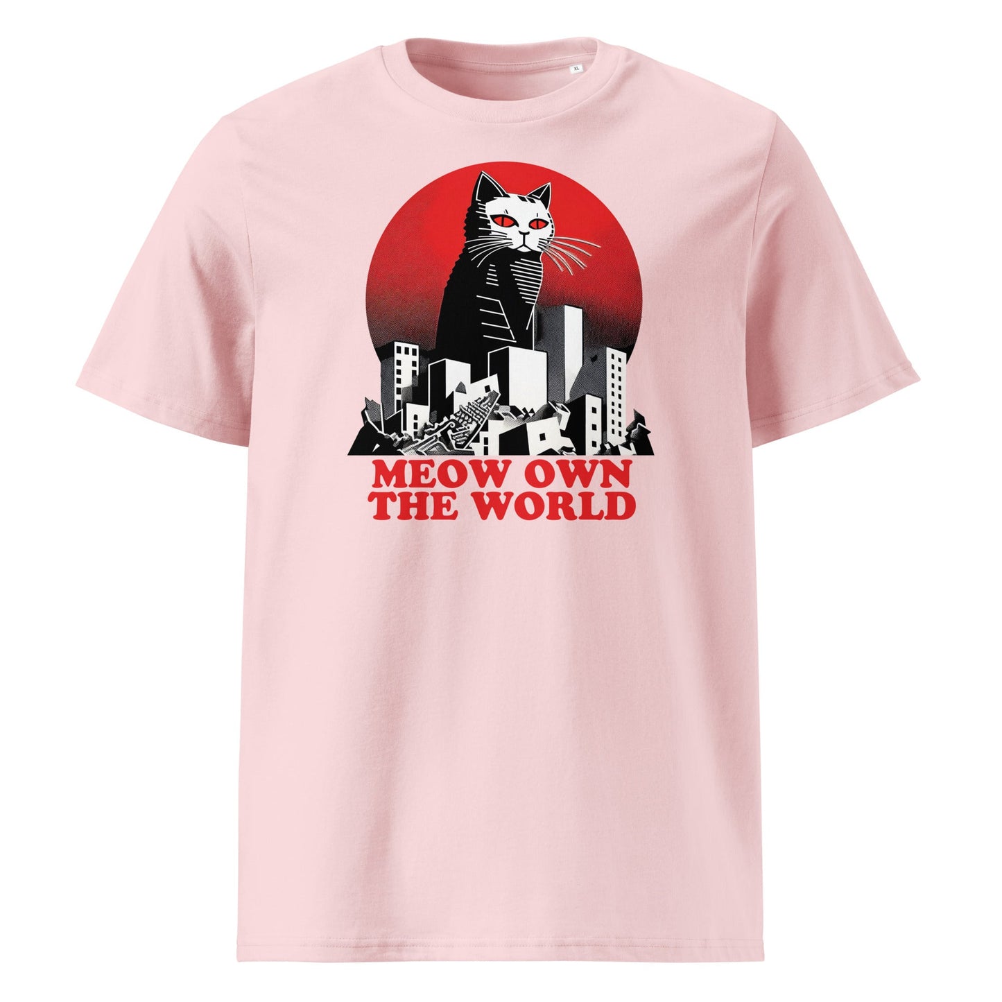 Meow Own The World | organic cotton t-shirt - Gorma & Friends