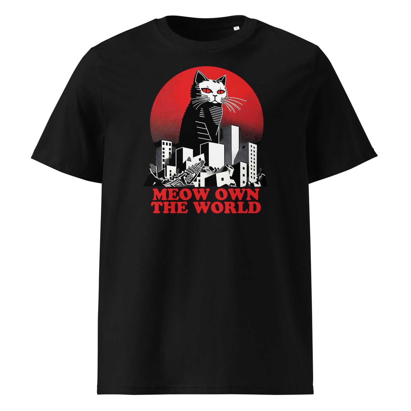Meow Own The World | organic cotton t-shirt - Gorma & Friends