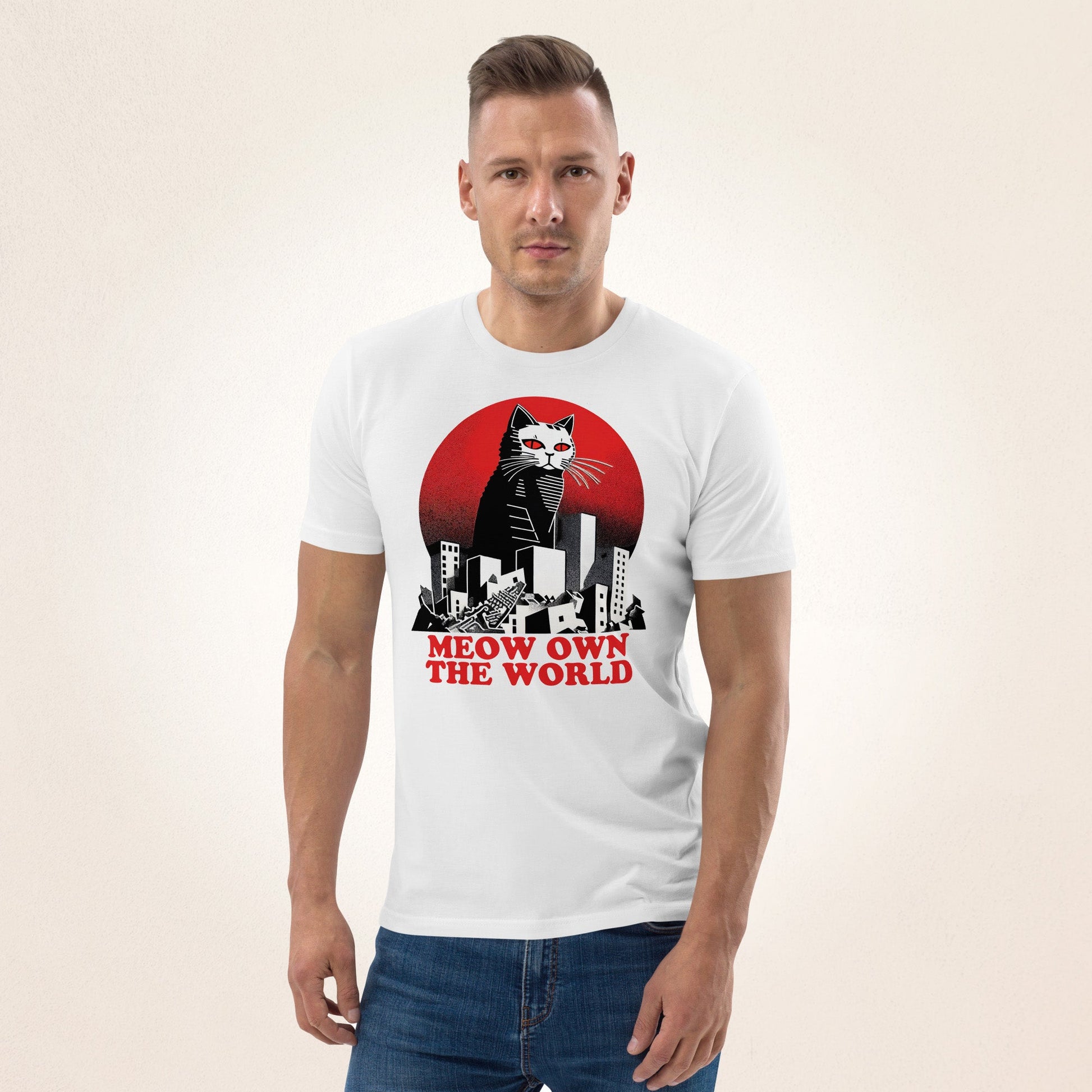 Meow Own The World | organic cotton t-shirt - Gorma & Friends