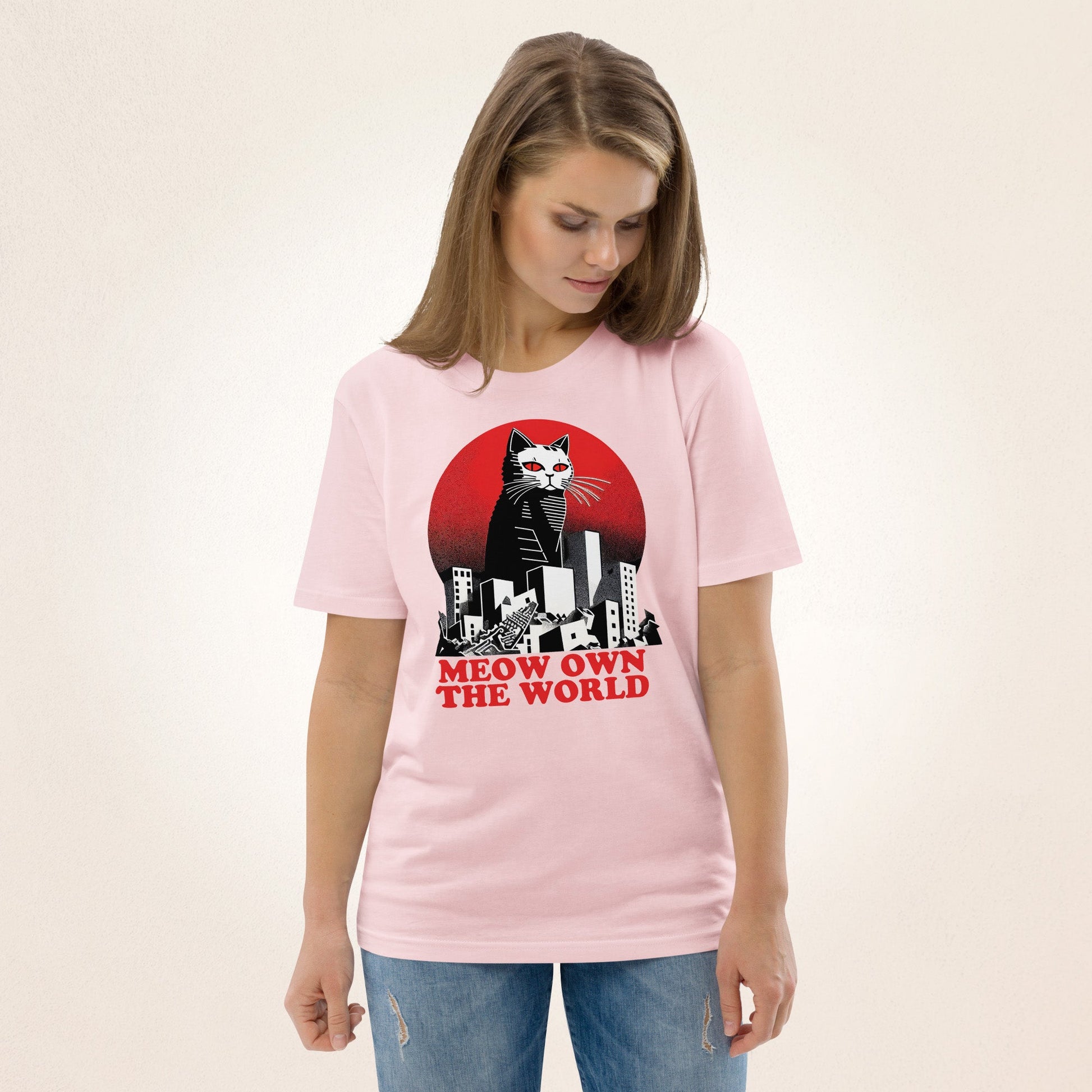 Meow Own The World | organic cotton t-shirt - Gorma & Friends