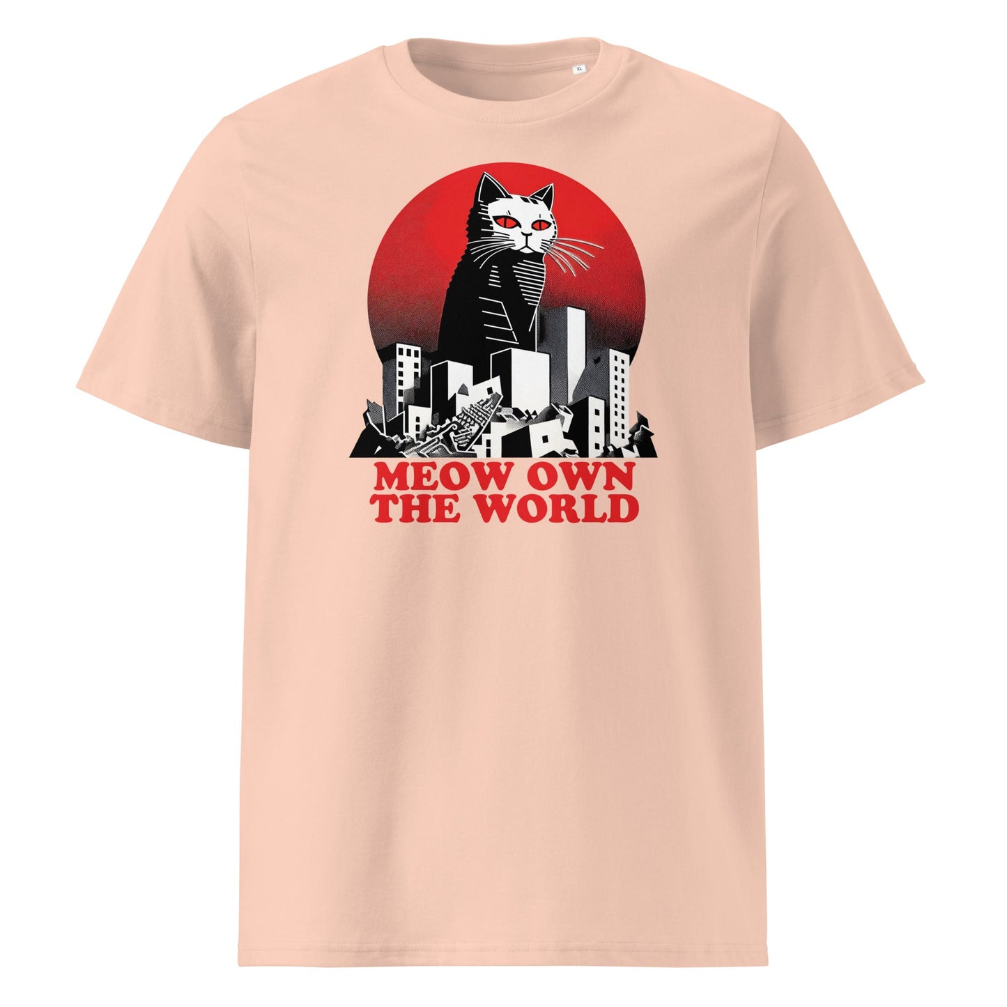 Meow Own The World | organic cotton t-shirt - Gorma & Friends