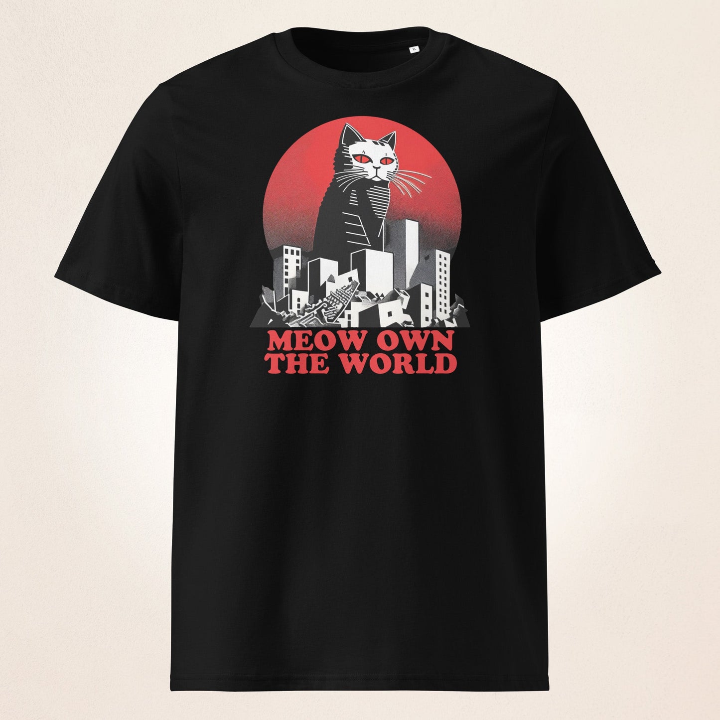 Meow Own The World | organic cotton t-shirt - Gorma & Friends
