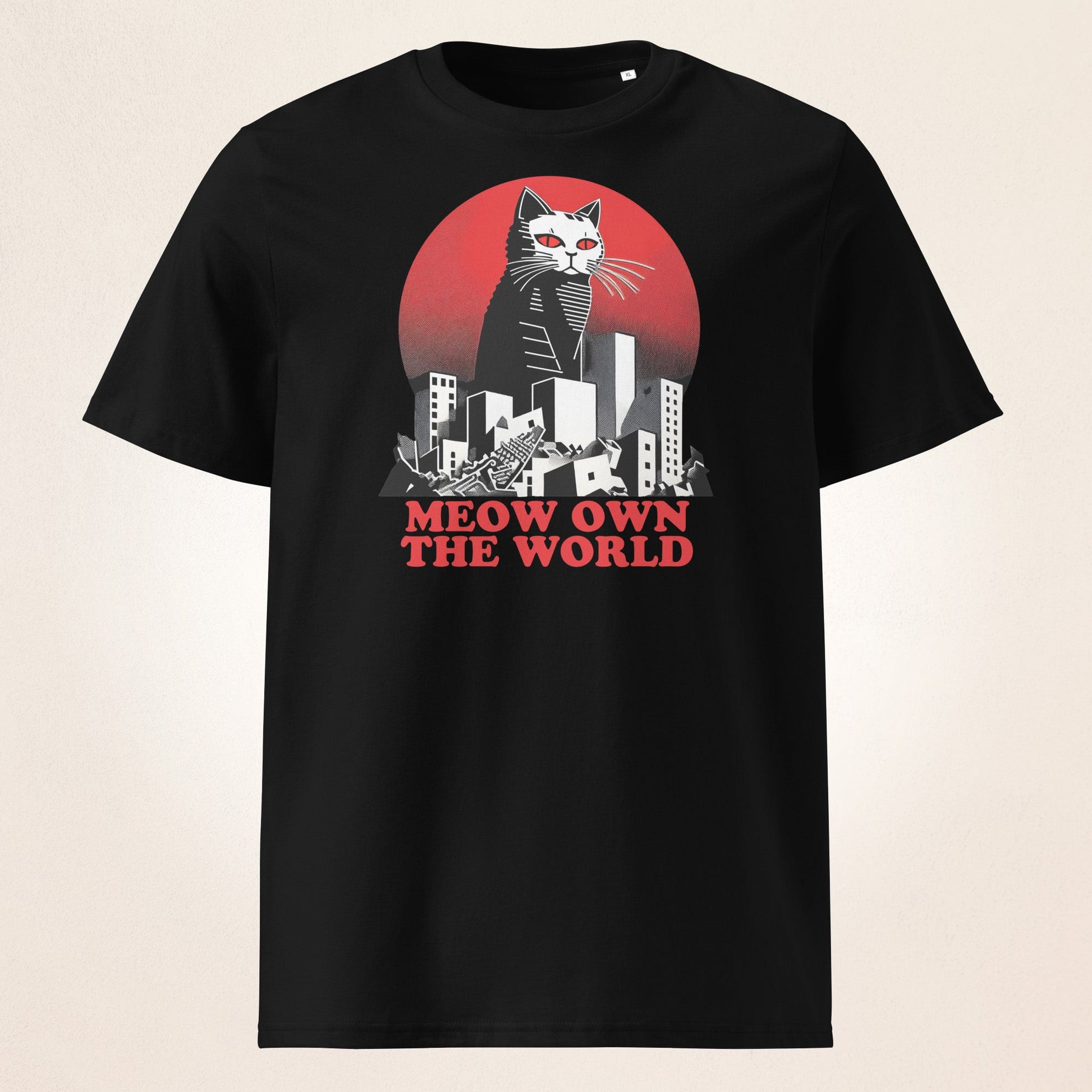 Meow Own The World | organic cotton t-shirt - Gorma & Friends
