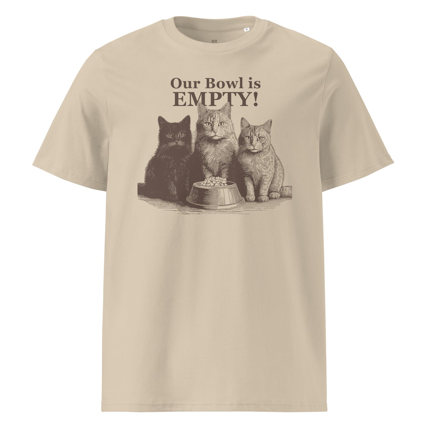 Our Bowl is Empty! | organic cotton t-shirt - Gorma & Friends