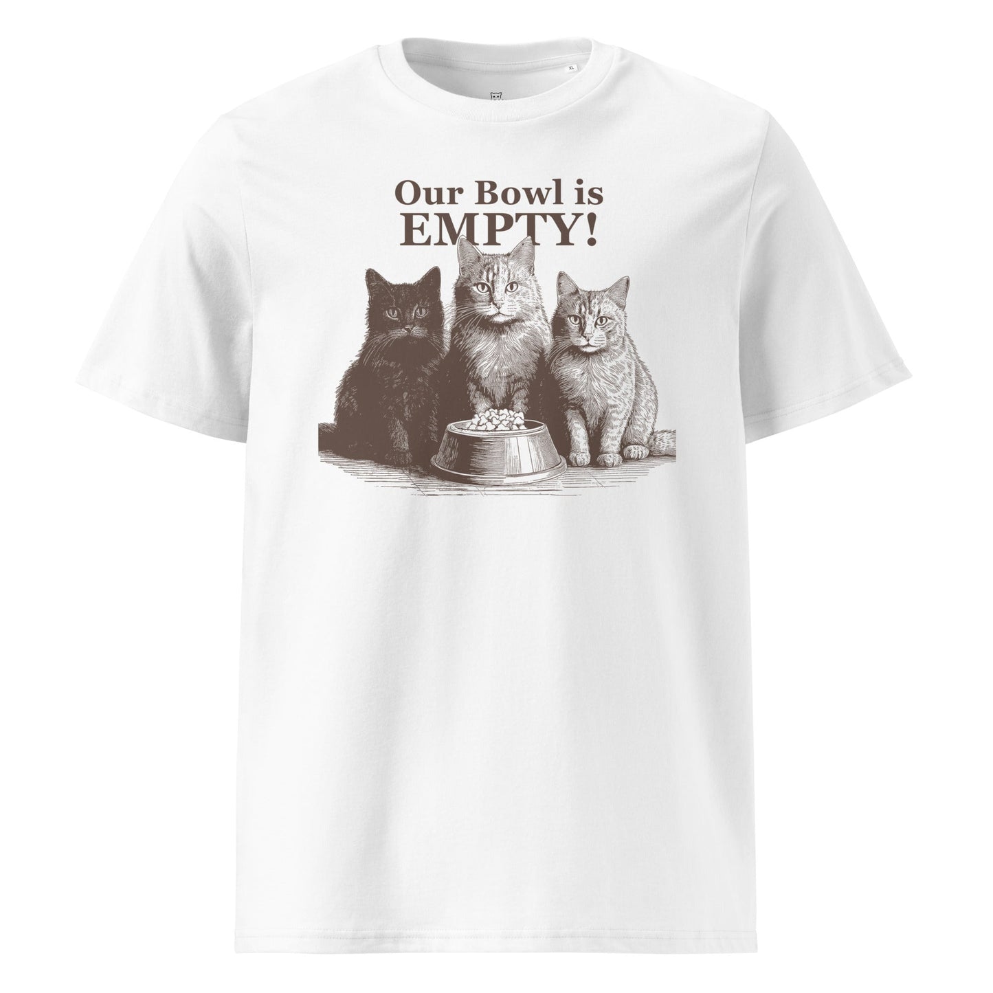 Our Bowl is Empty! | organic cotton t-shirt - Gorma & Friends