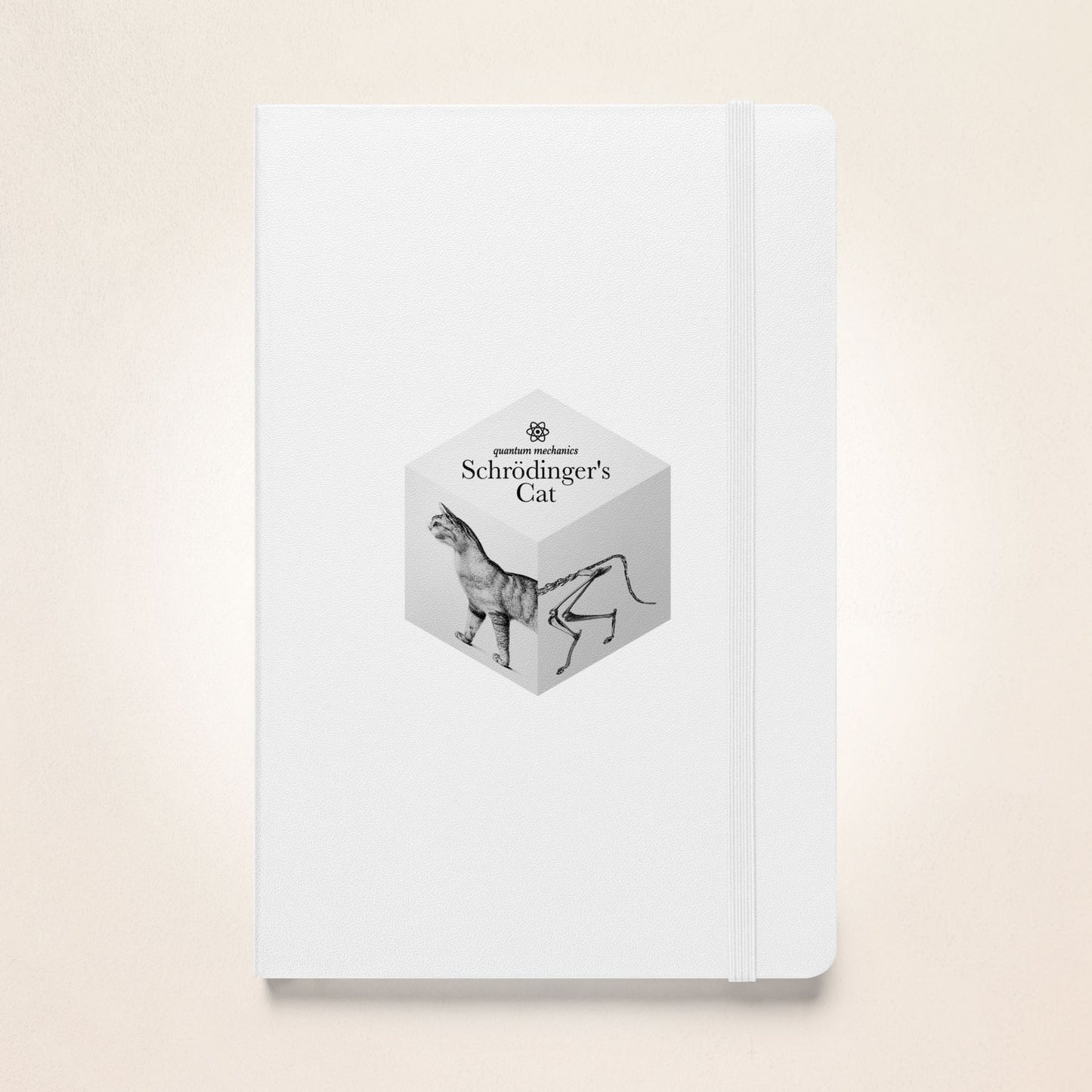 Quantum Mechanics Schrödinger's Cat | Hardcover notebook - Gorma & Friends