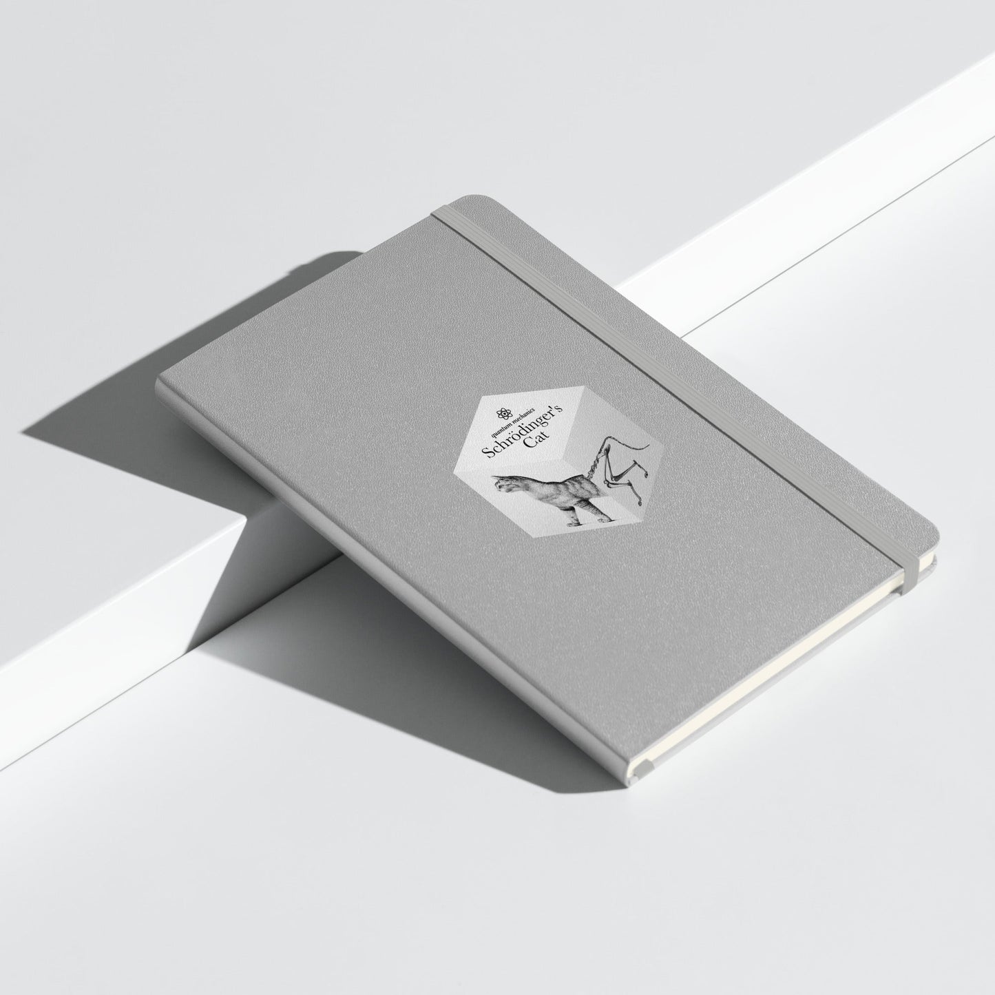 Quantum Mechanics Schrödinger's Cat | Hardcover notebook - Gorma & Friends