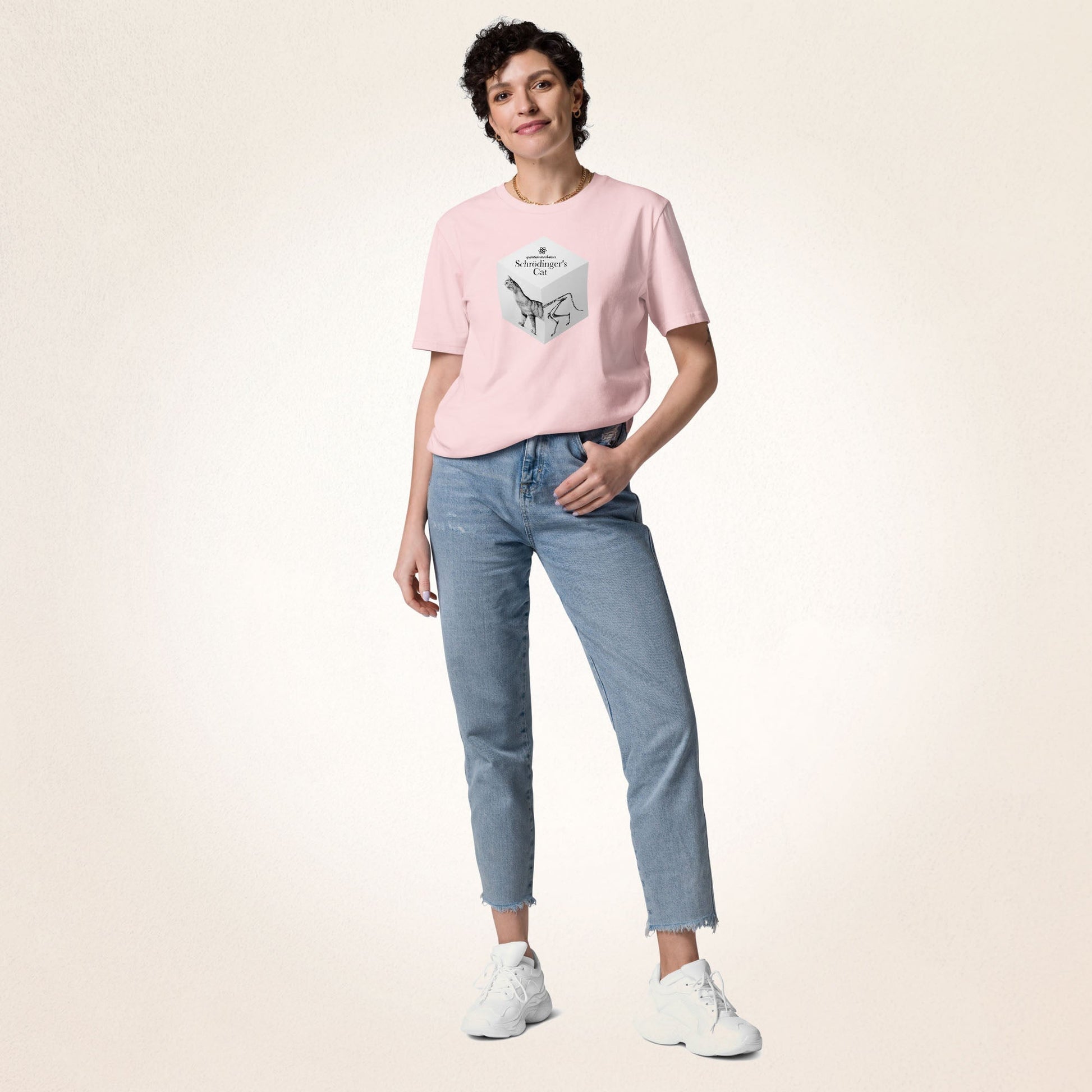 Quantum Mechanics Schrödinger's Cat | organic cotton t-shirt - Gorma & Friends