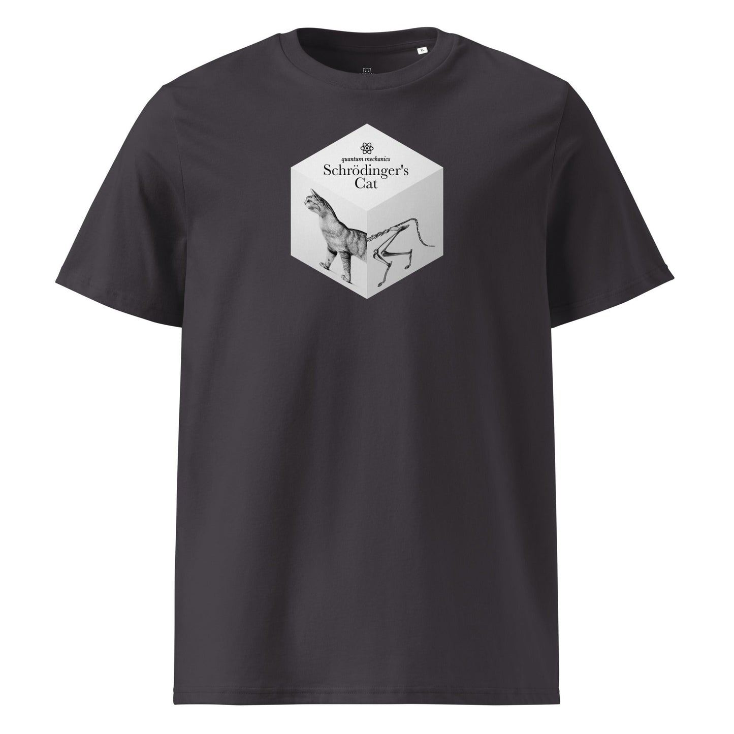 Quantum Mechanics Schrödinger's Cat | organic cotton t-shirt - Gorma & Friends