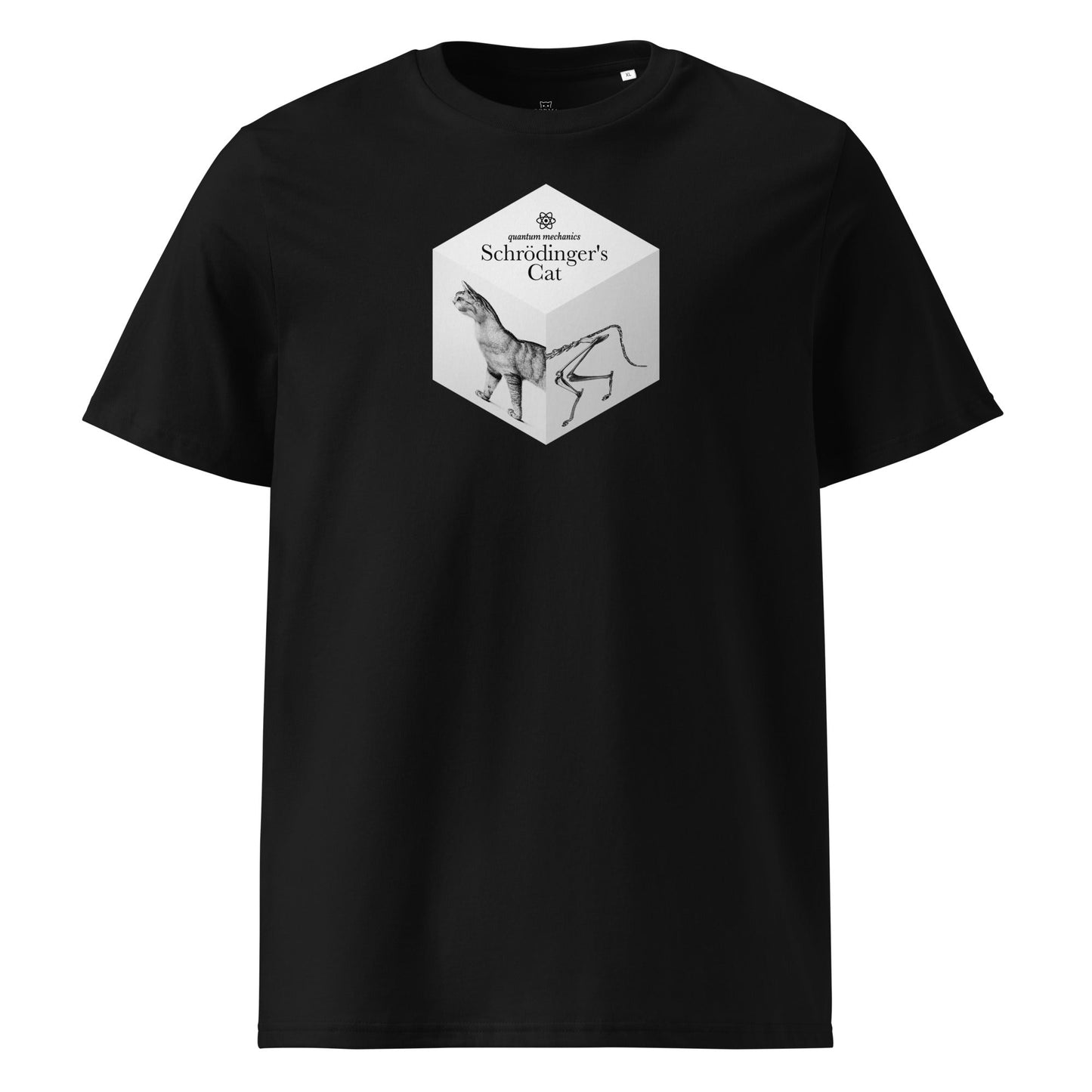 Quantum Mechanics Schrödinger's Cat | organic cotton t-shirt - Gorma & Friends