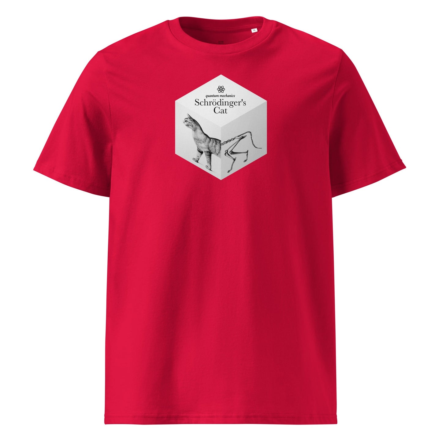 Quantum Mechanics Schrödinger's Cat | organic cotton t-shirt - Gorma & Friends