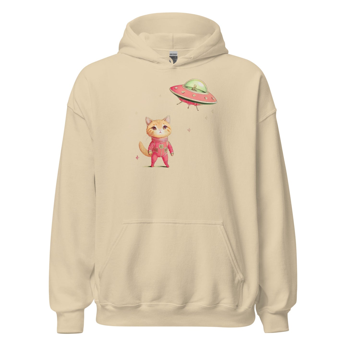UFO and Cat | Unisex Hoodie - Gorma & Friends