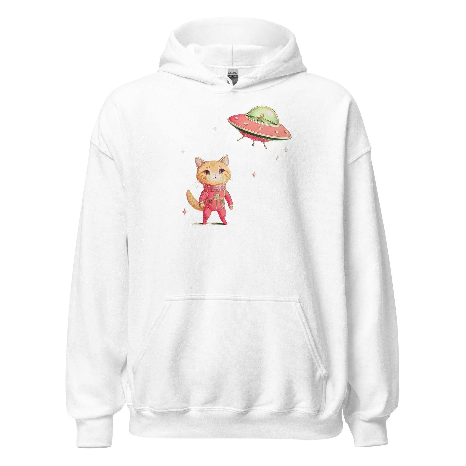 UFO and Cat | Unisex Hoodie - Gorma & Friends