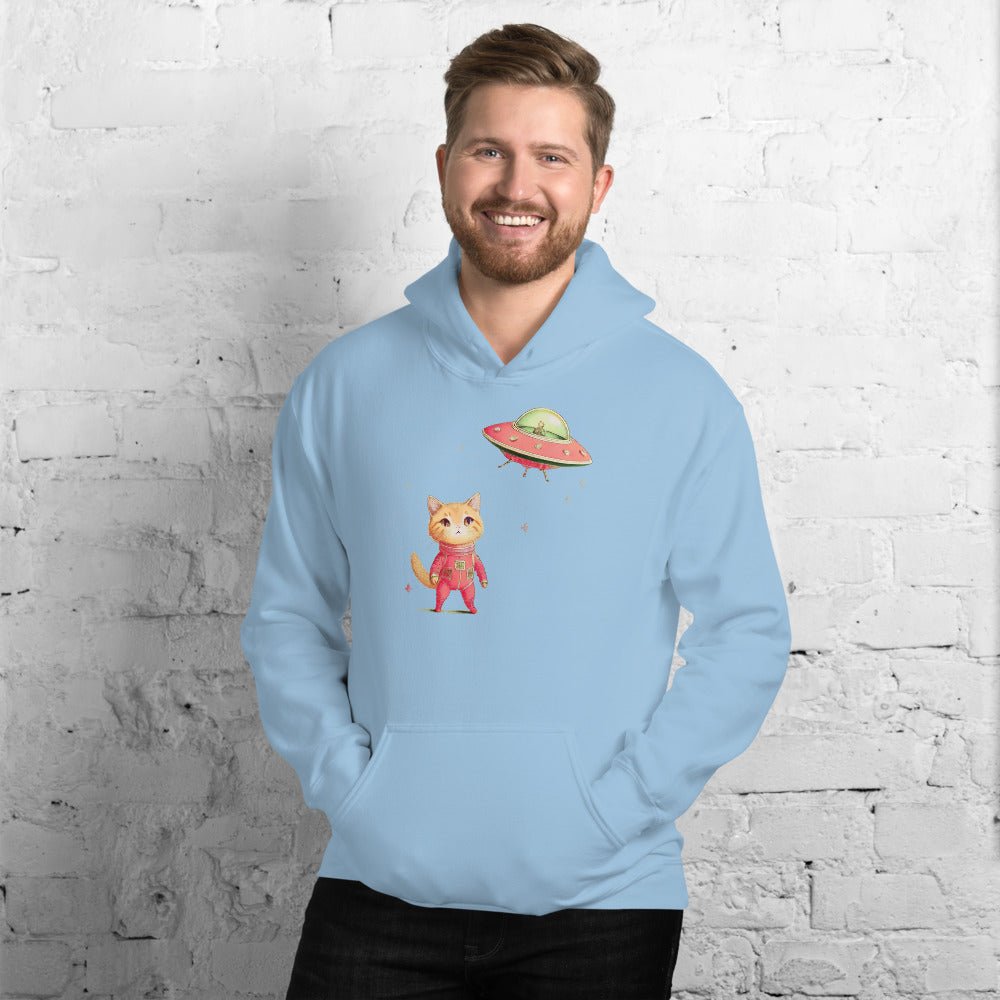UFO and Cat | Unisex Hoodie - Gorma & Friends