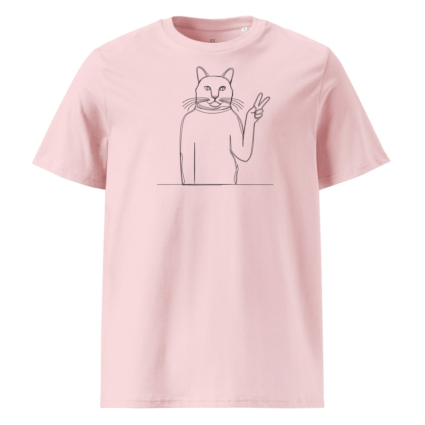Ugly Cat Victory | organic cotton t-shirt - Gorma & Friends