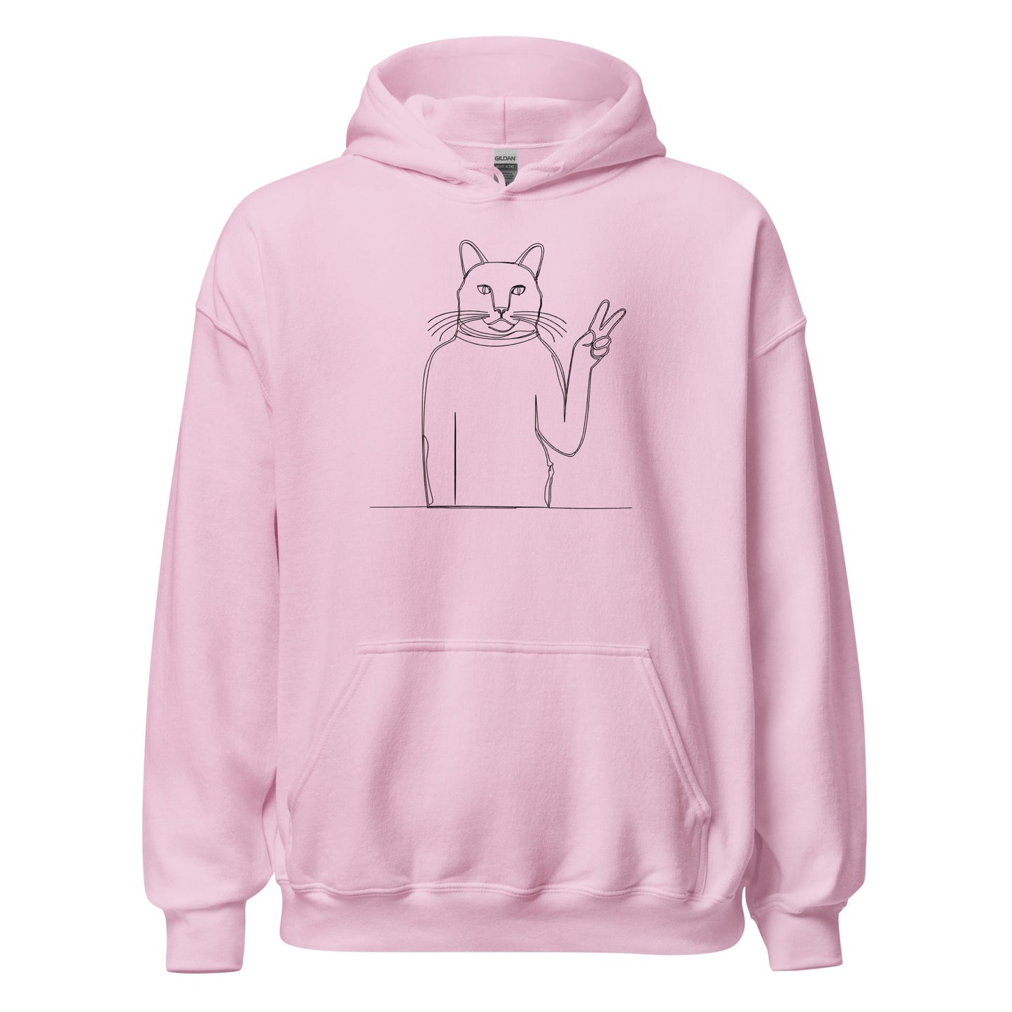 Ugly Cat Victory | Unisex Hoodie - Gorma & Friends