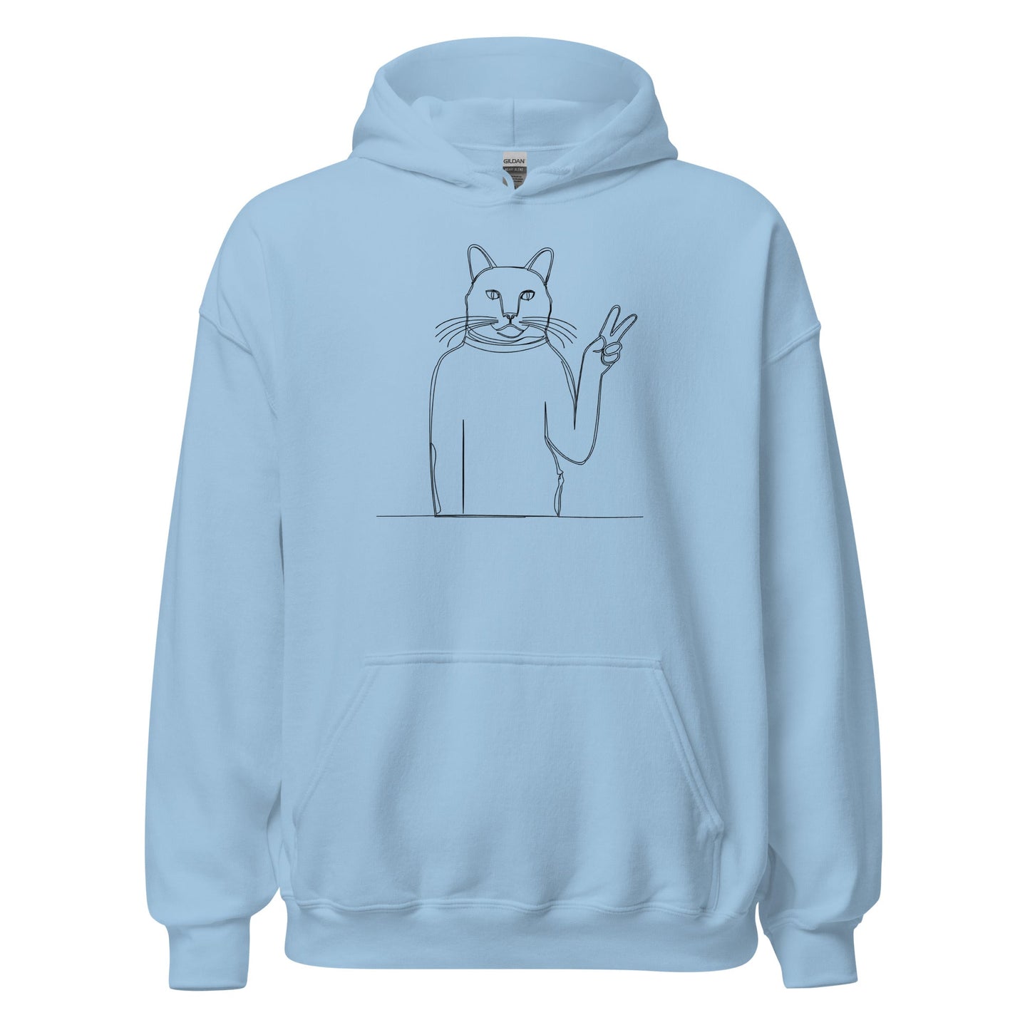 Ugly Cat Victory | Unisex Hoodie - Gorma & Friends