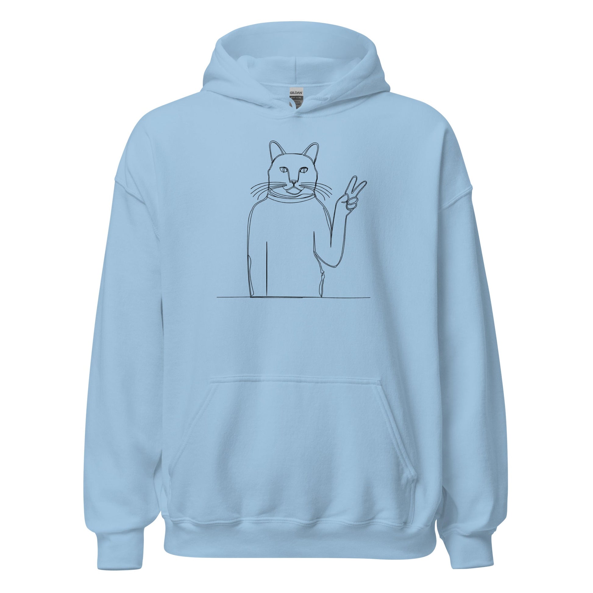 Ugly Cat Victory | Unisex Hoodie - Gorma & Friends