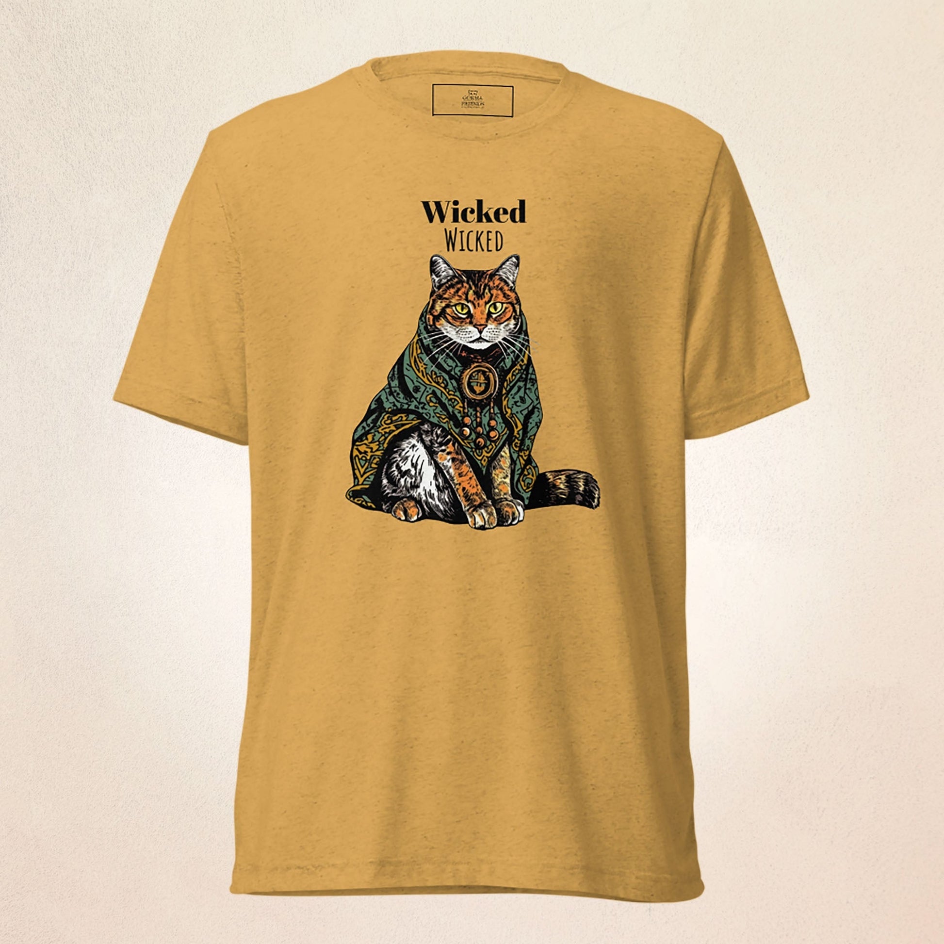 Wicked Cat | Unisex tri - blend t-shirt - Gorma & Friends