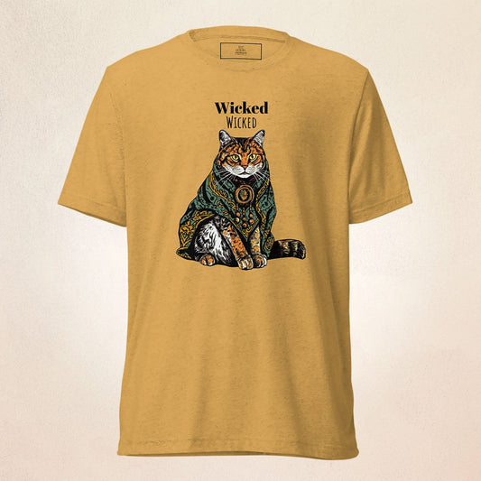 Wicked Cat | Unisex tri - blend t-shirt - Gorma & Friends