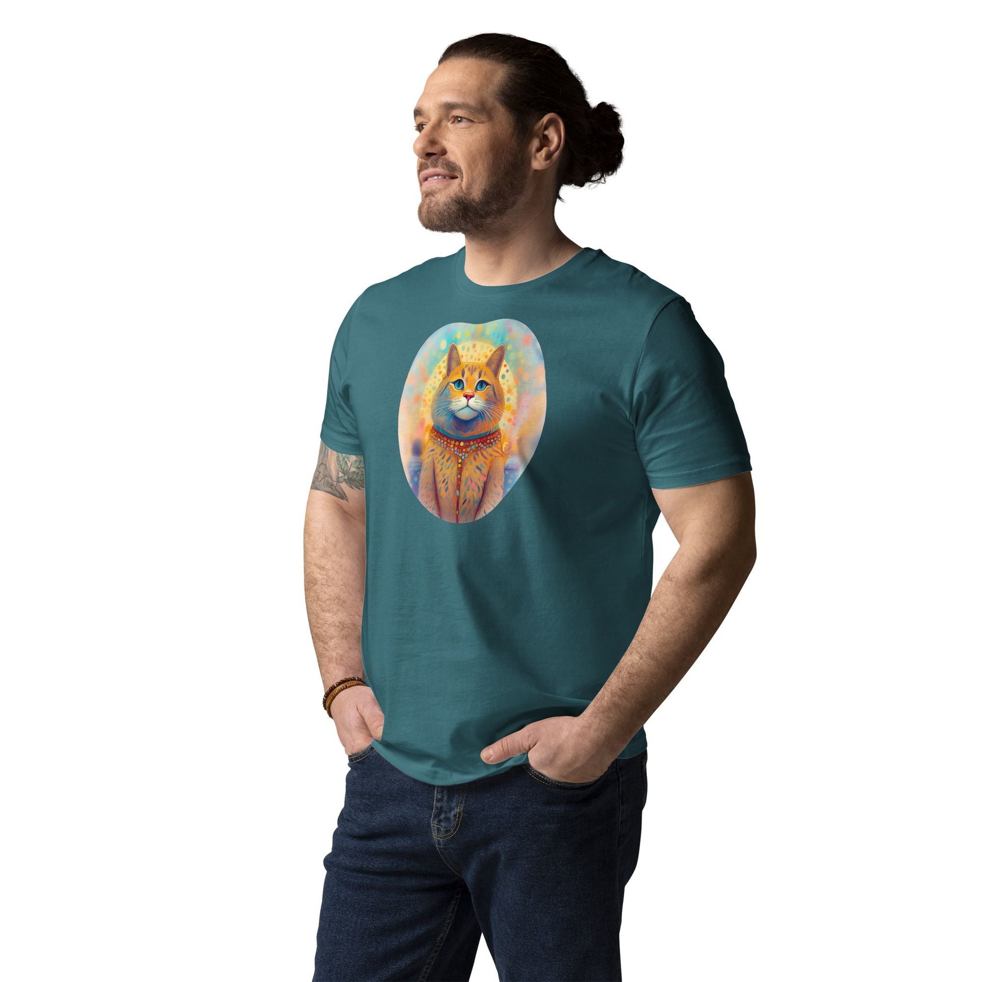 Bubble Cat | Unisex organic cotton t-shirt - Gorma & Friends