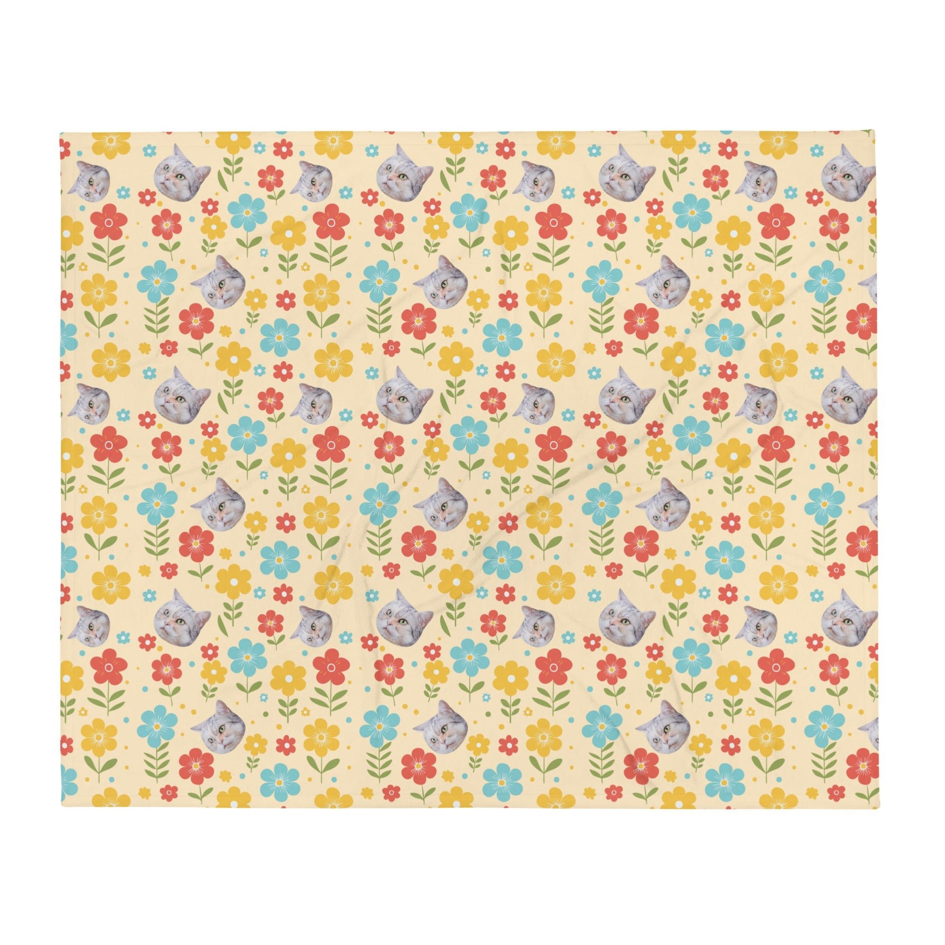 Furry Friend Blanket: Customized Pet Portrait - Summer Color | 個人化寵物毛氈（夏色） - Gorma & Friends