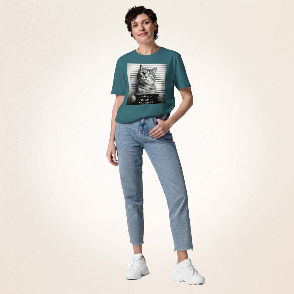 Guilty for Biting Humans | organic cotton t-shirt - Gorma & Friends