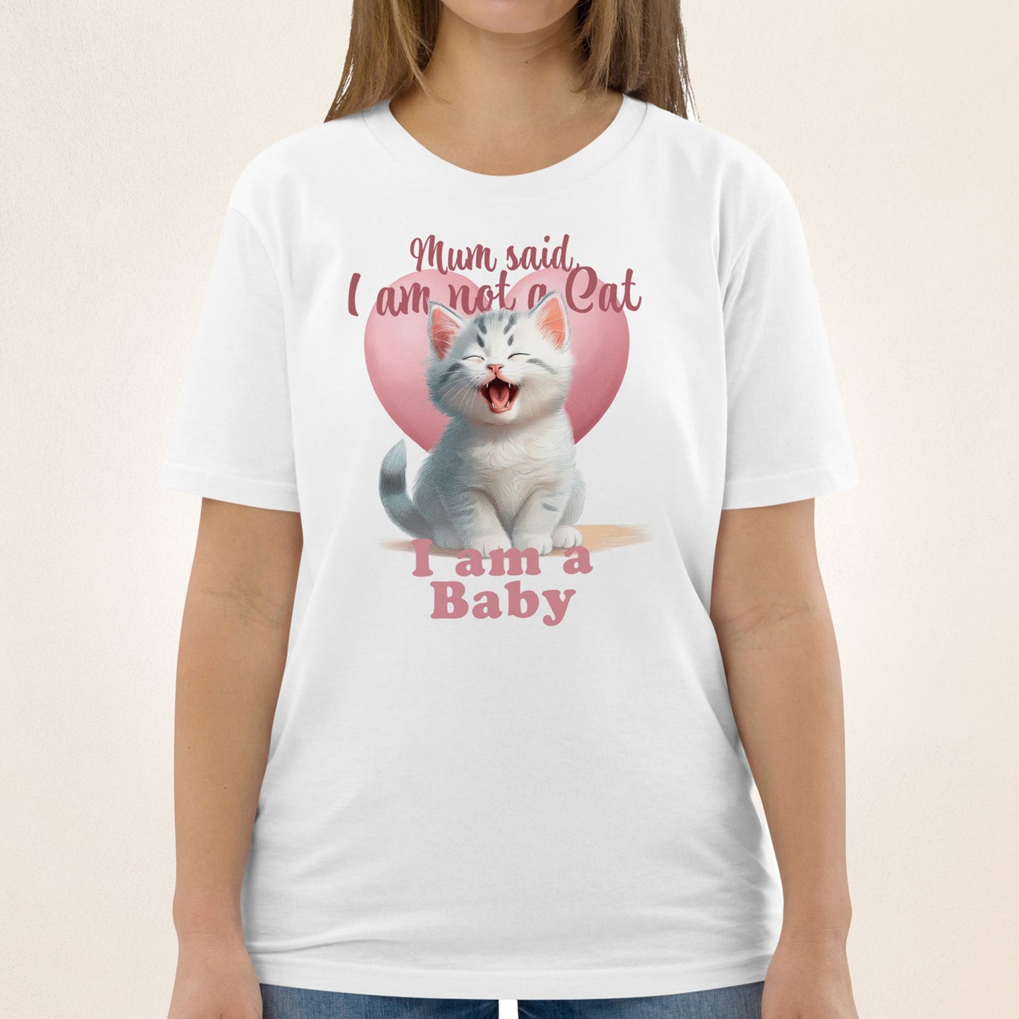 I am not a Cat | organic cotton t-shirt - Gorma & Friends