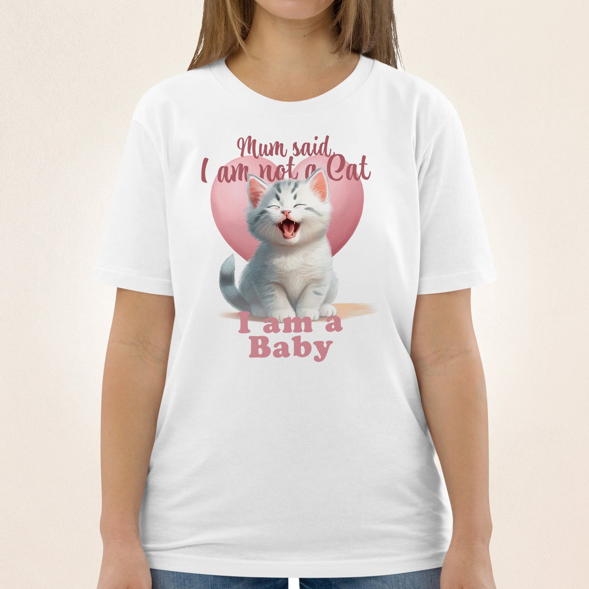 I am not a Cat | organic cotton t-shirt - Gorma & Friends