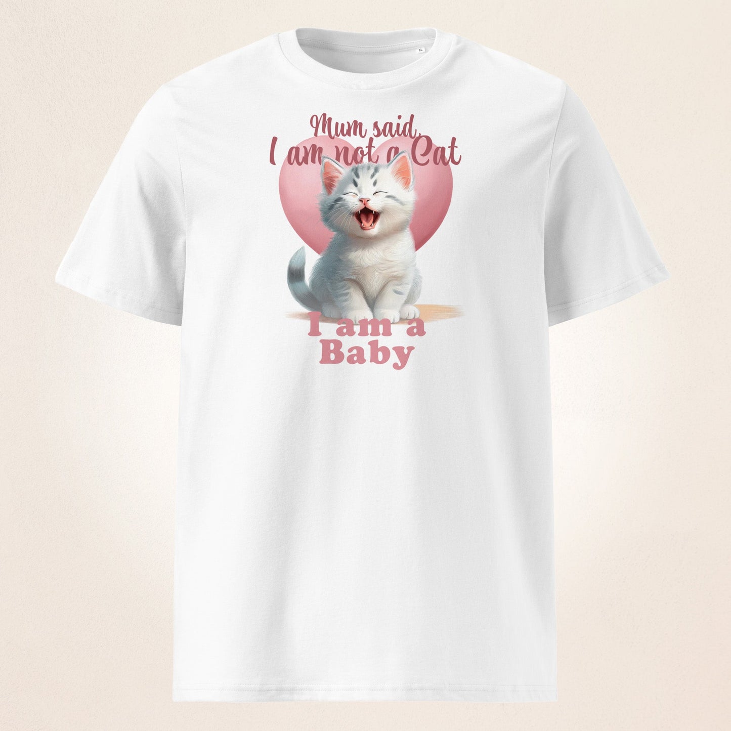 I am not a Cat | organic cotton t-shirt - Gorma & Friends