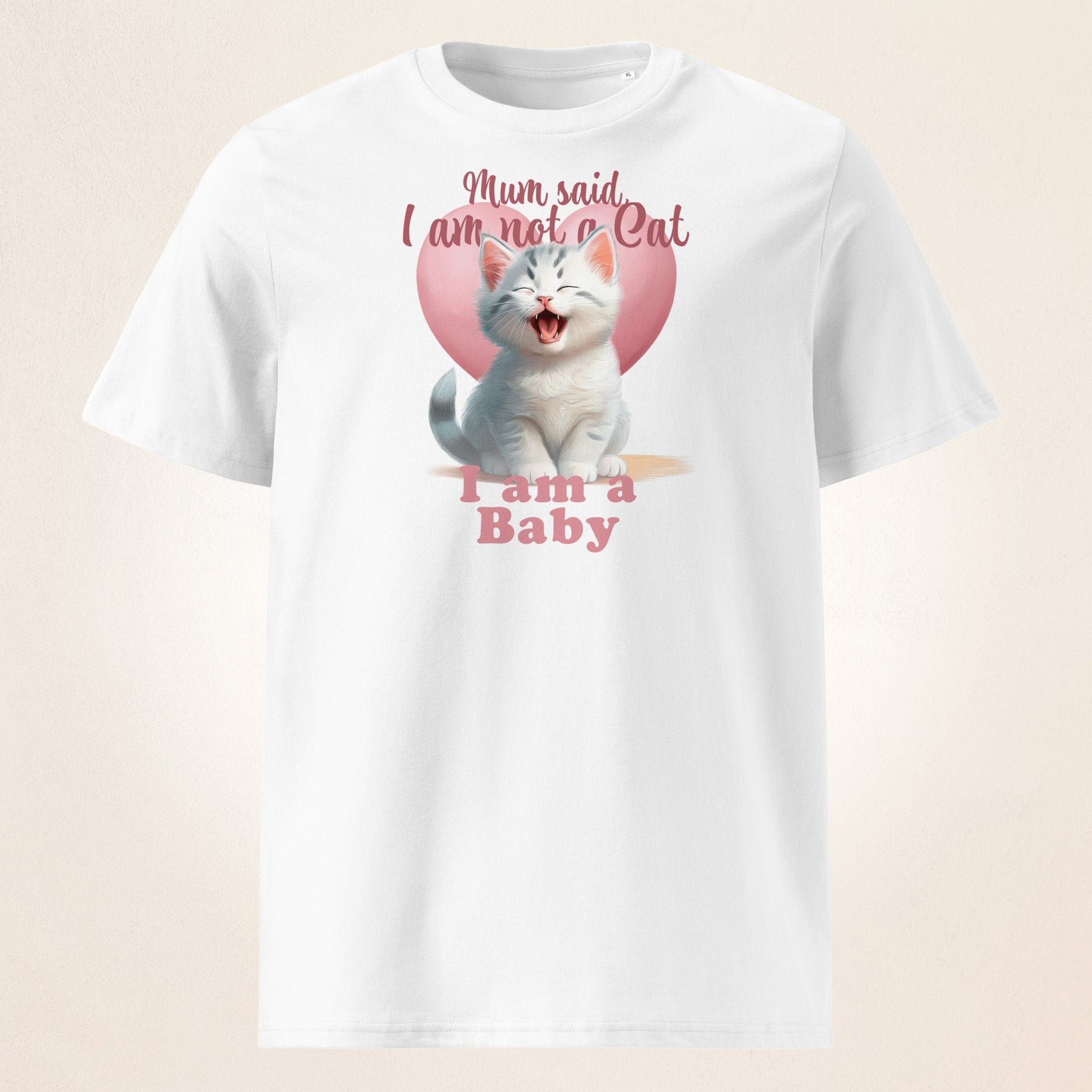I am not a Cat | organic cotton t-shirt - Gorma & Friends