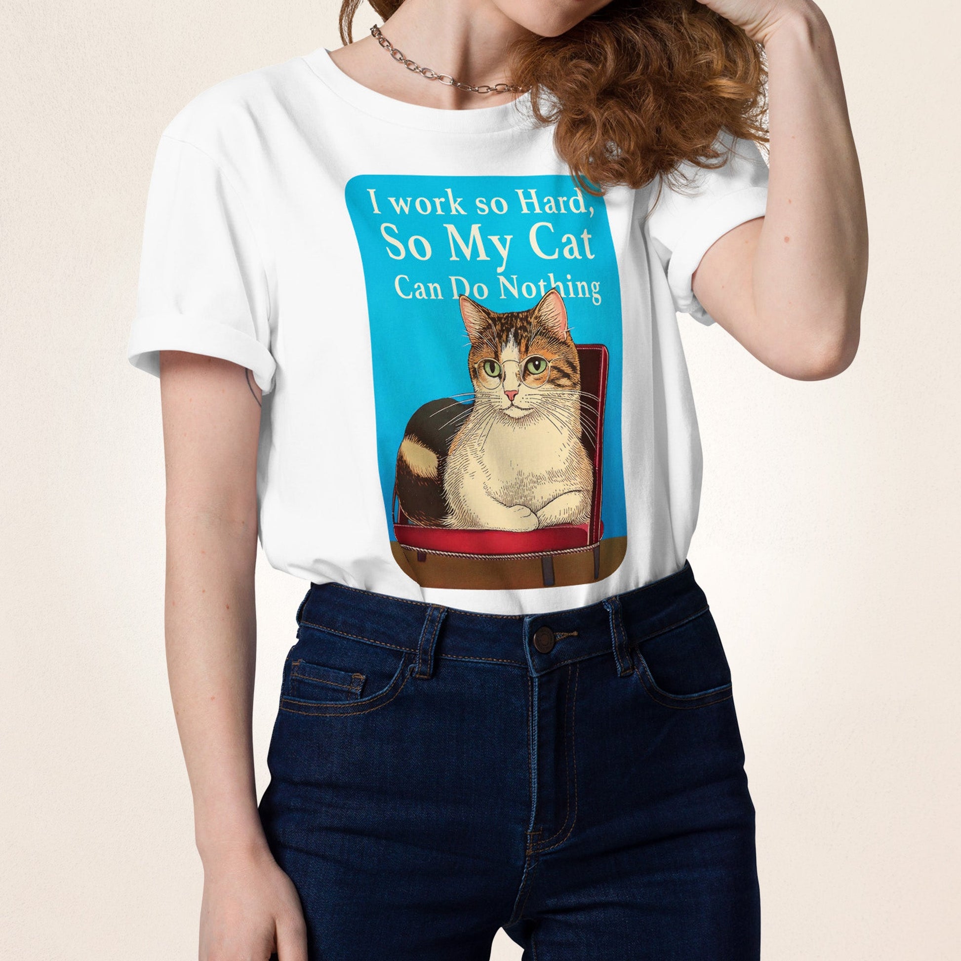 I Work so Hard | organic cotton t-shirt - Gorma & Friends