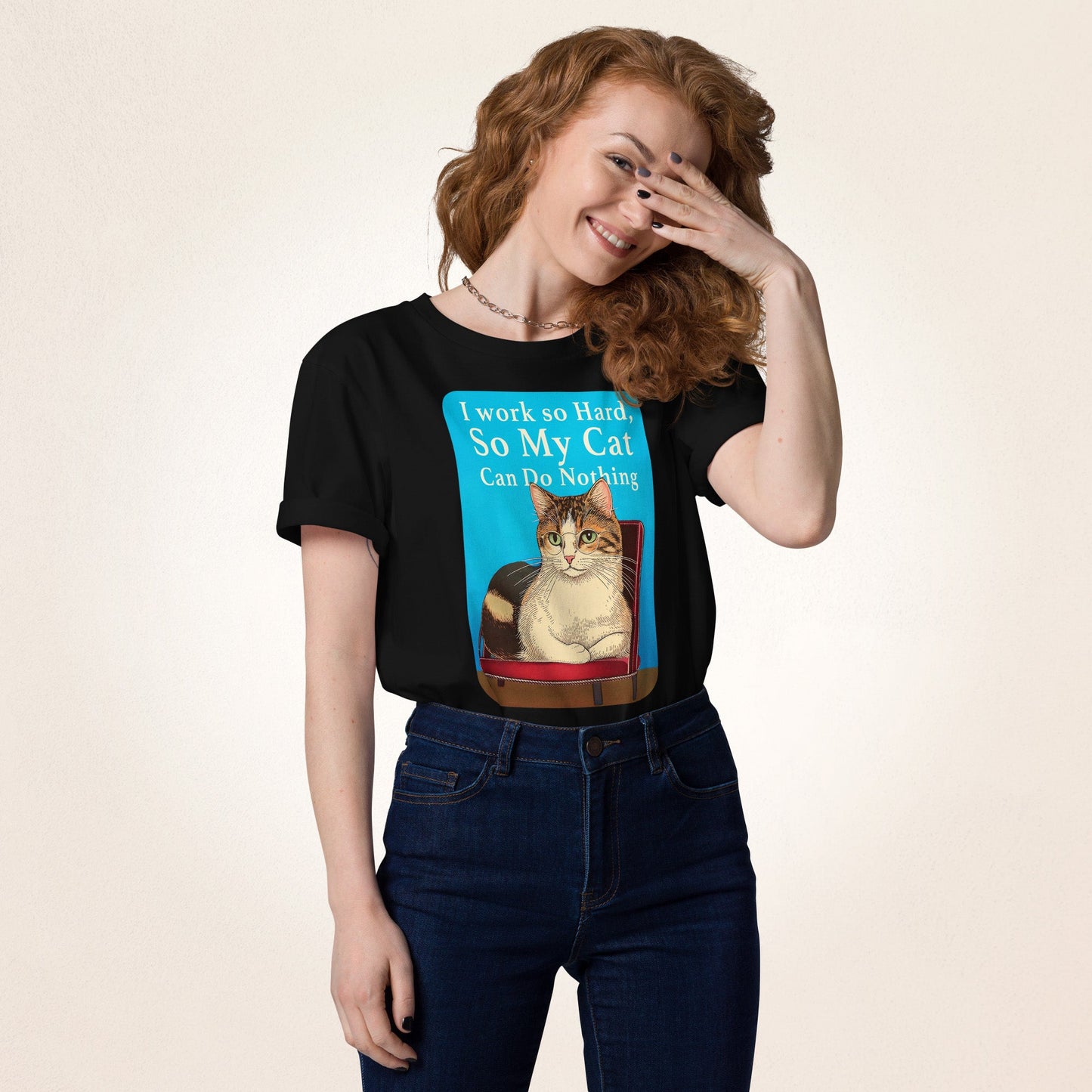 I Work so Hard | organic cotton t-shirt - Gorma & Friends