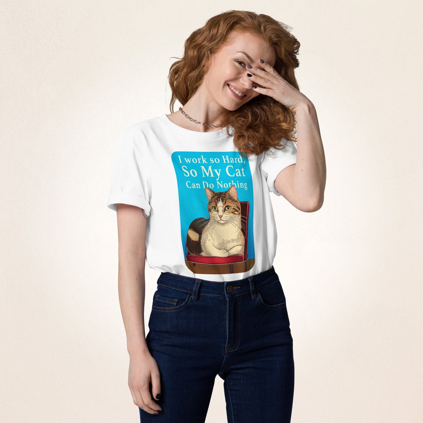 I Work so Hard | organic cotton t-shirt - Gorma & Friends