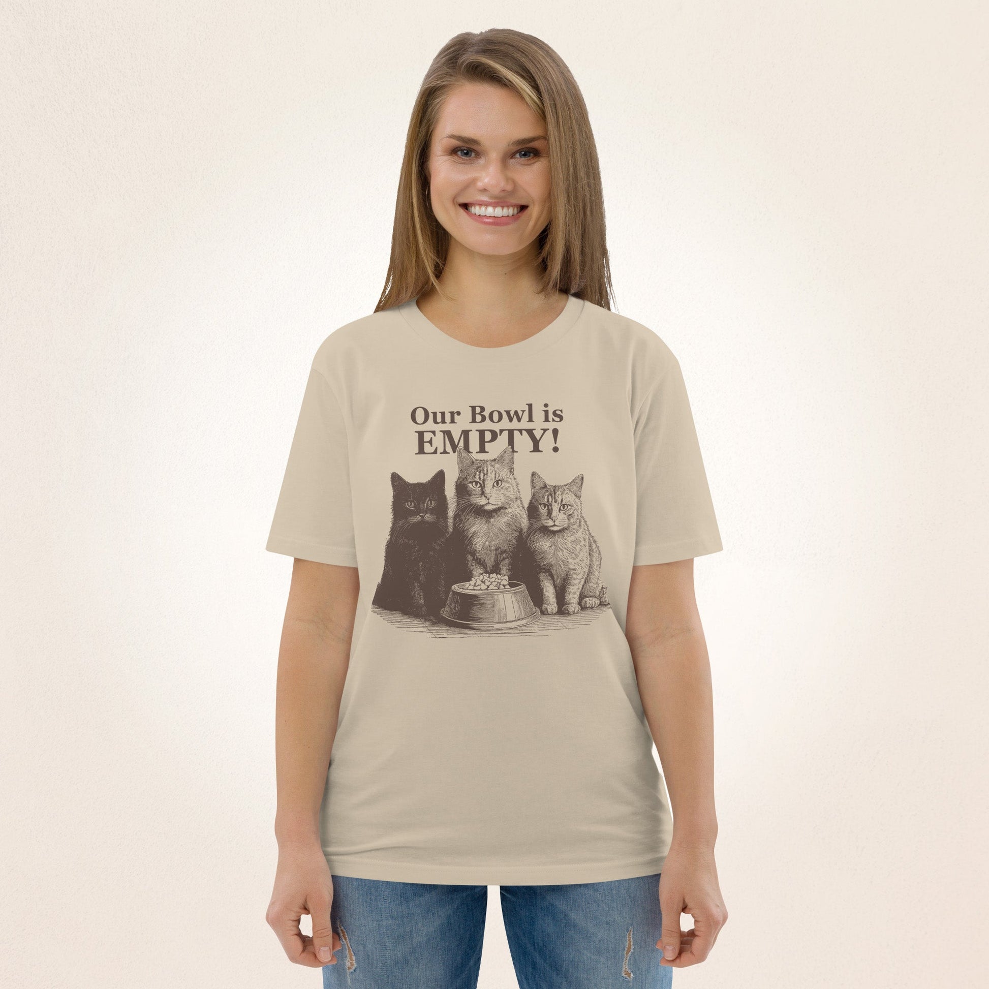 Our Bowl is Empty! | organic cotton t-shirt - Gorma & Friends